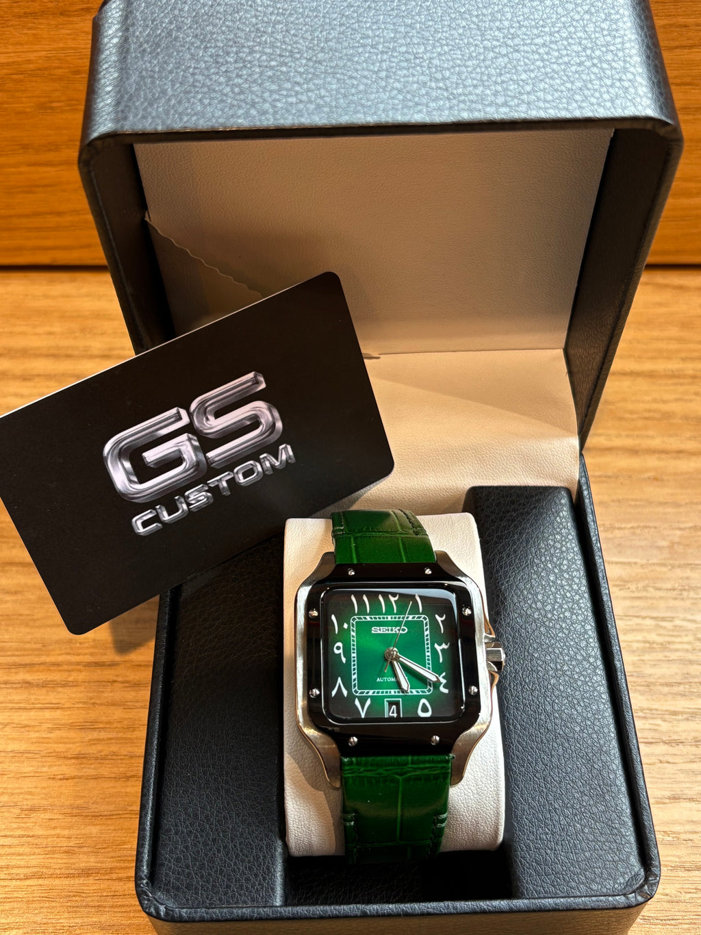 Seiko Mod Santos Python | Vert