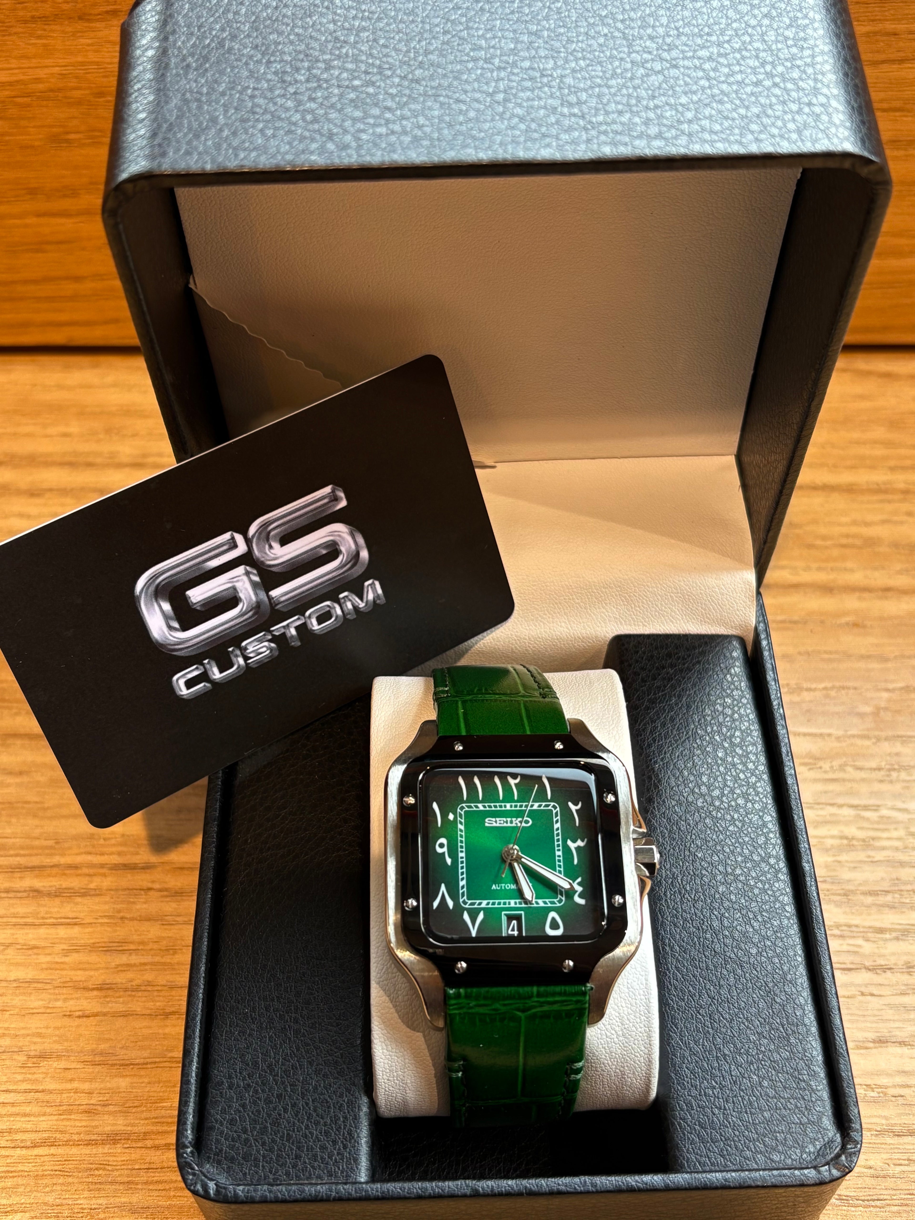 Seiko Mod Santos Python | Vert