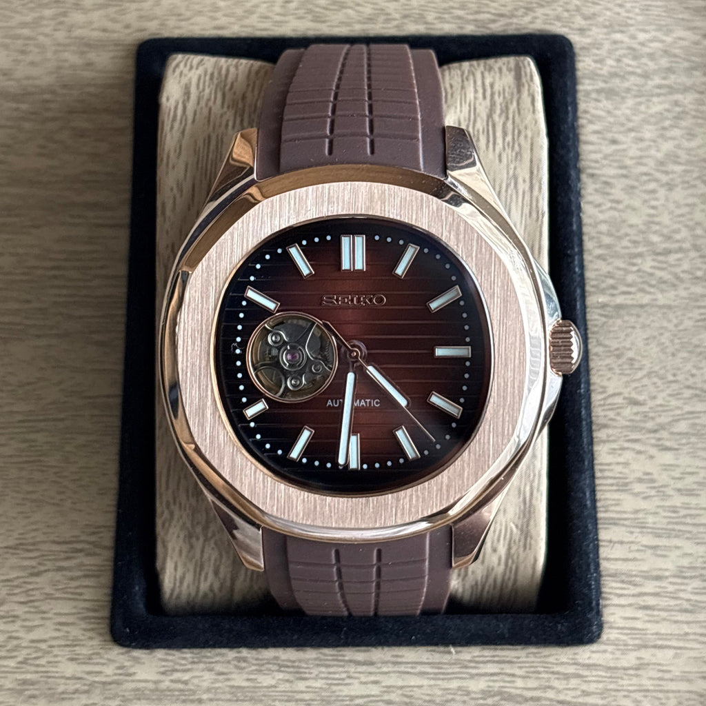 Seiko Mod Aquanaut | Or Rose