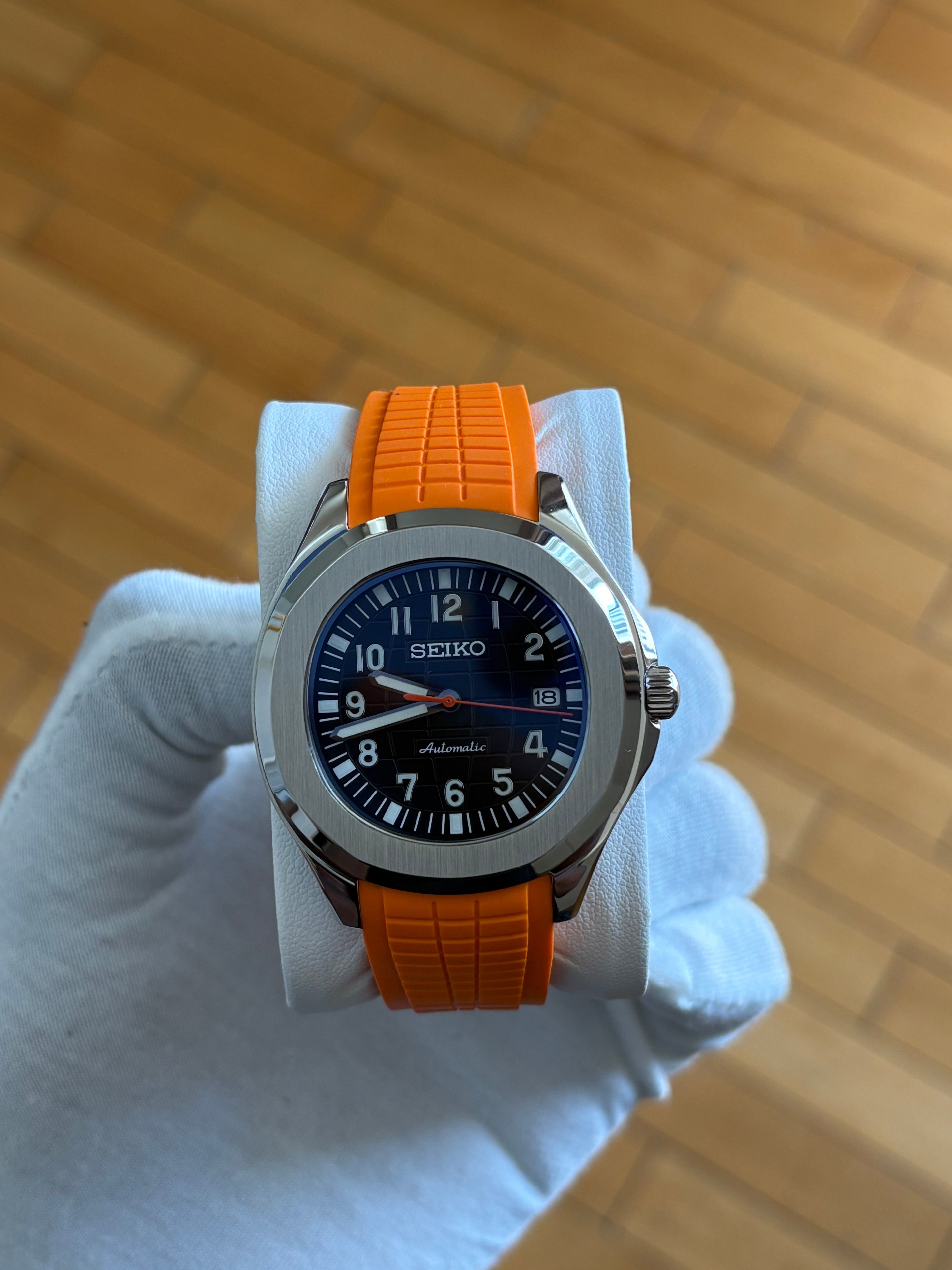 Seiko Mod Aquanaut | Orange