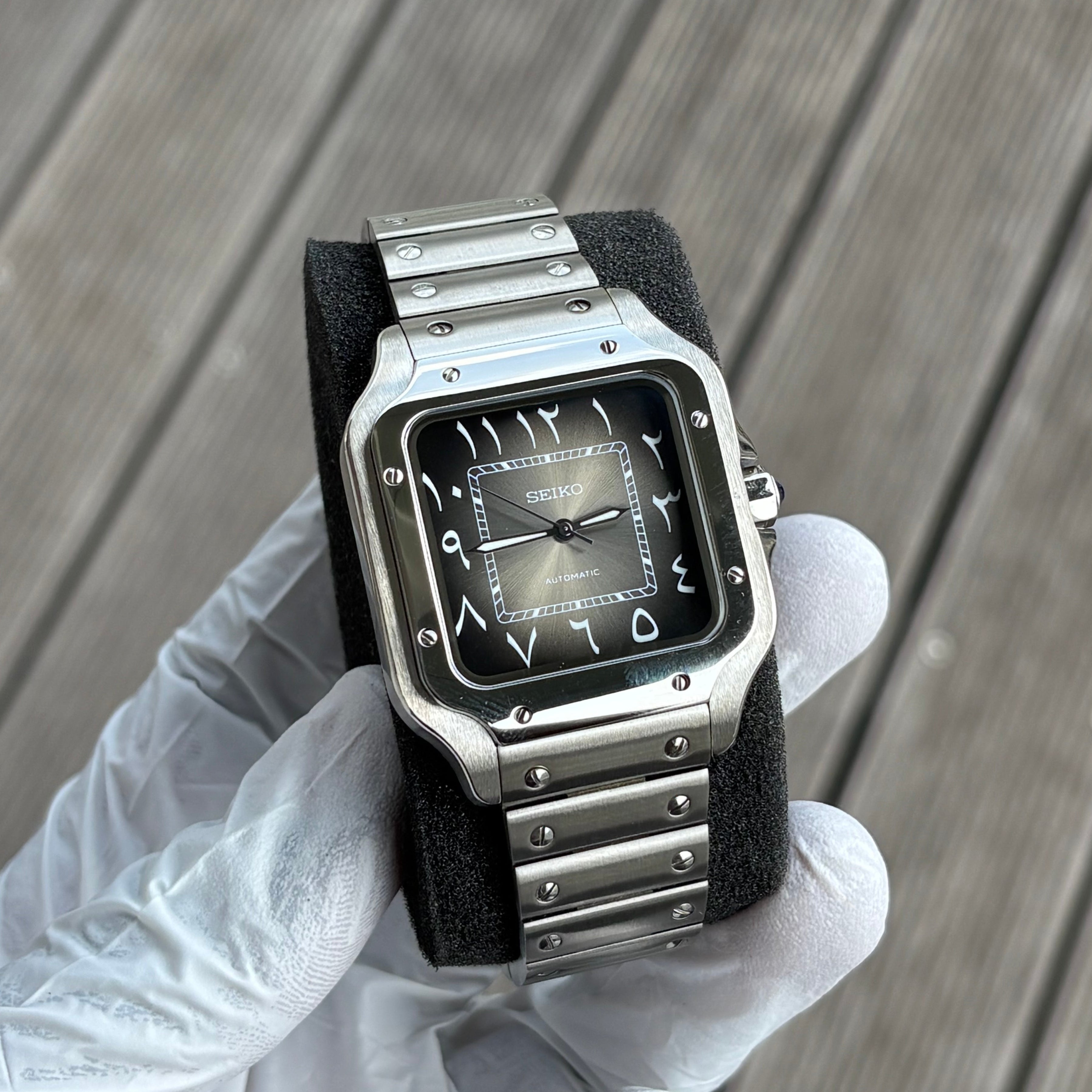 Seiko Mod | Santos Arabic