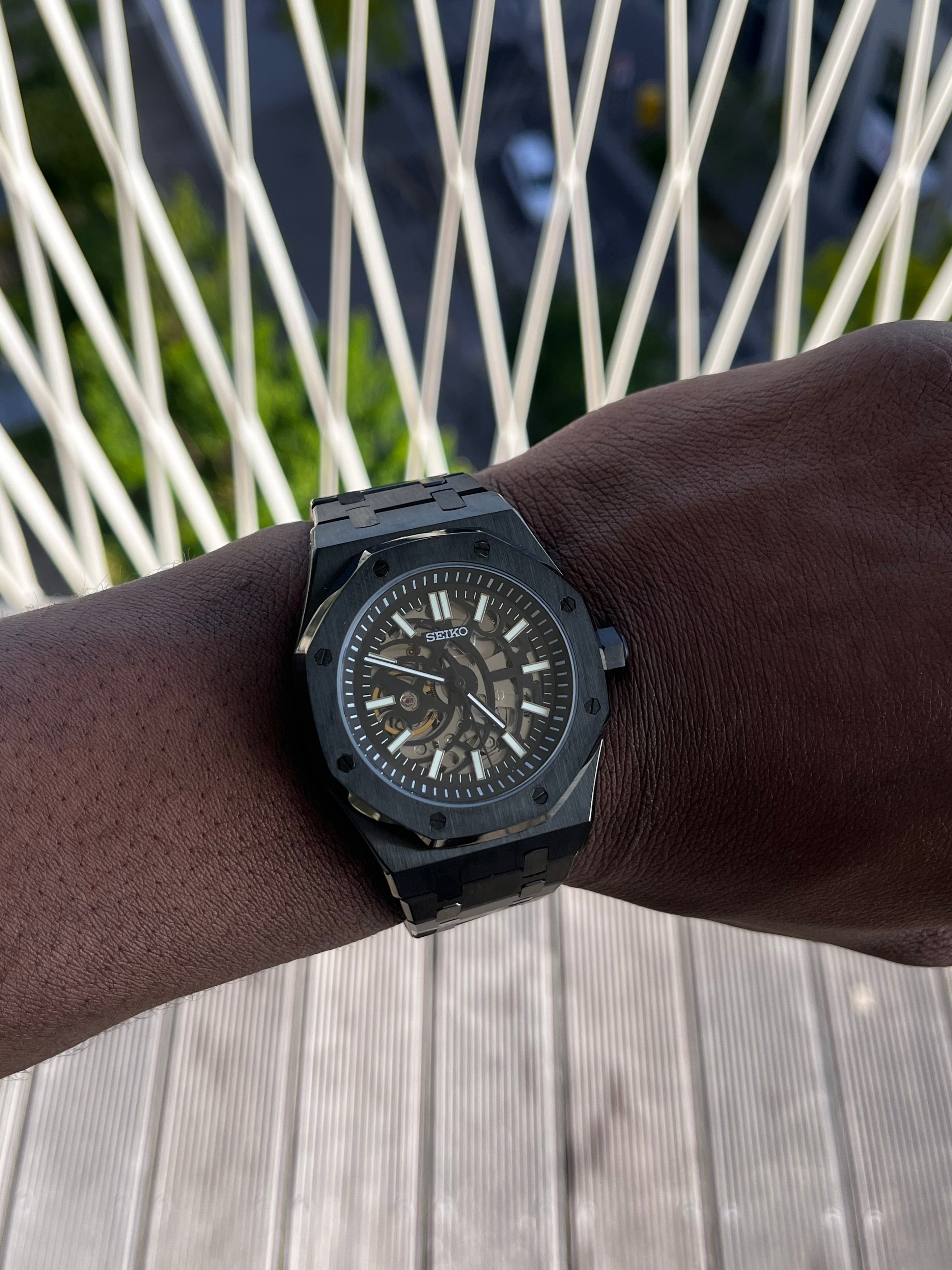 Seiko Mod Royal Oak | Skeleton