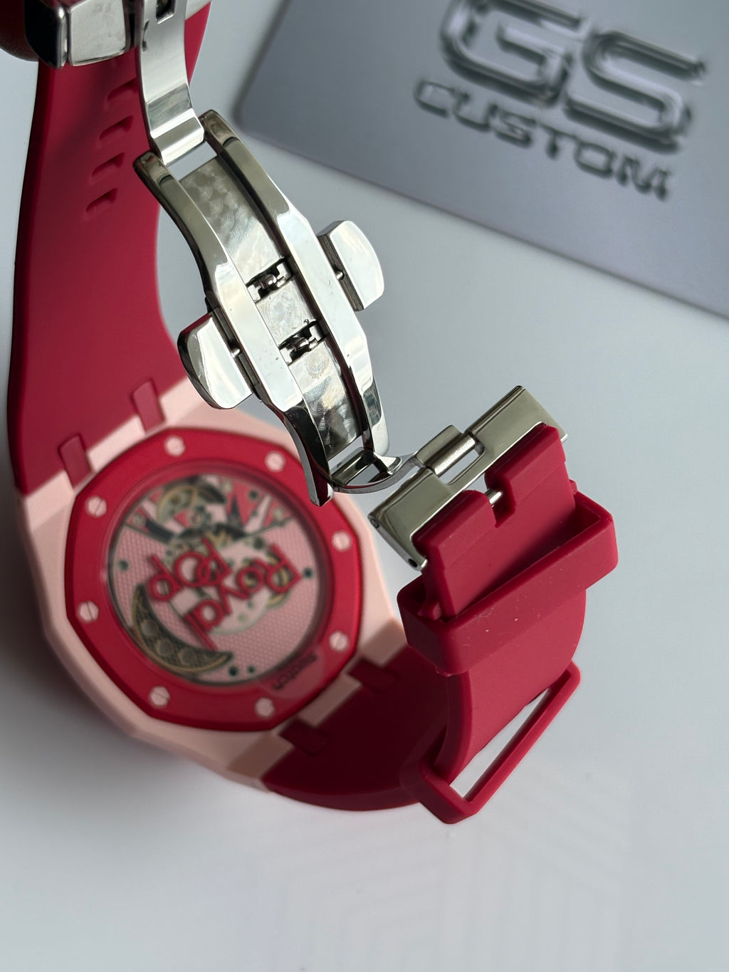 SWATCH X AP Custom : Royal Pop OTTO ROSSO