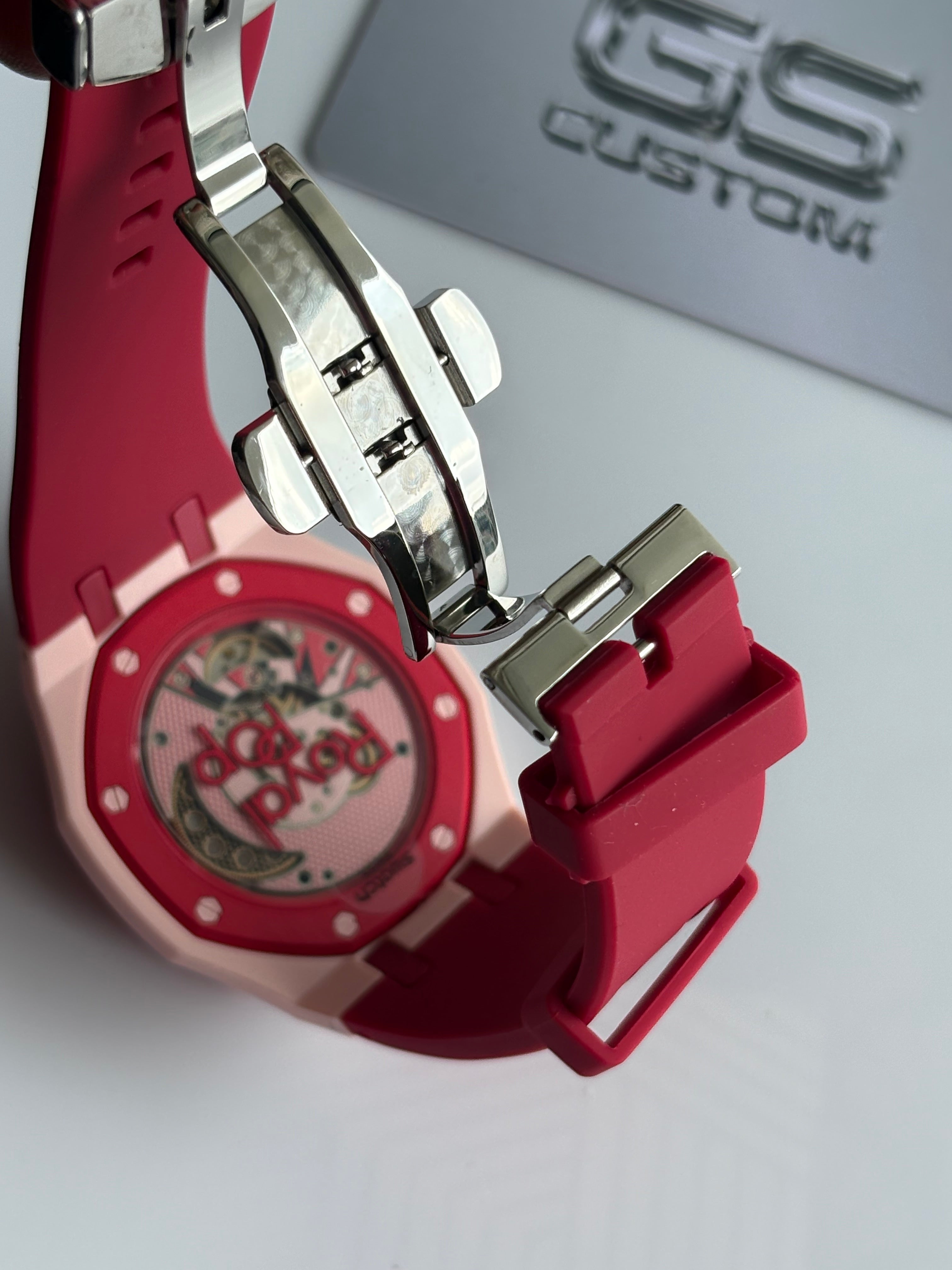 SWATCH X AP Custom : Royal Pop OTTO ROSSO