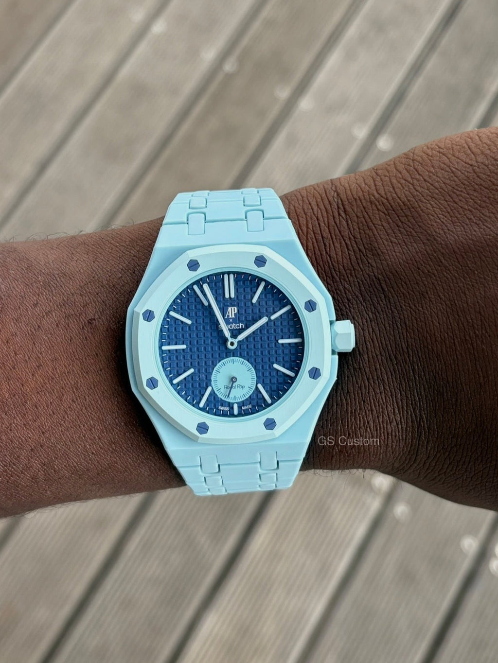 SWATCH X AP ROYAL POP CUSTOM | LAN BA FULL CÉRAMIQUE