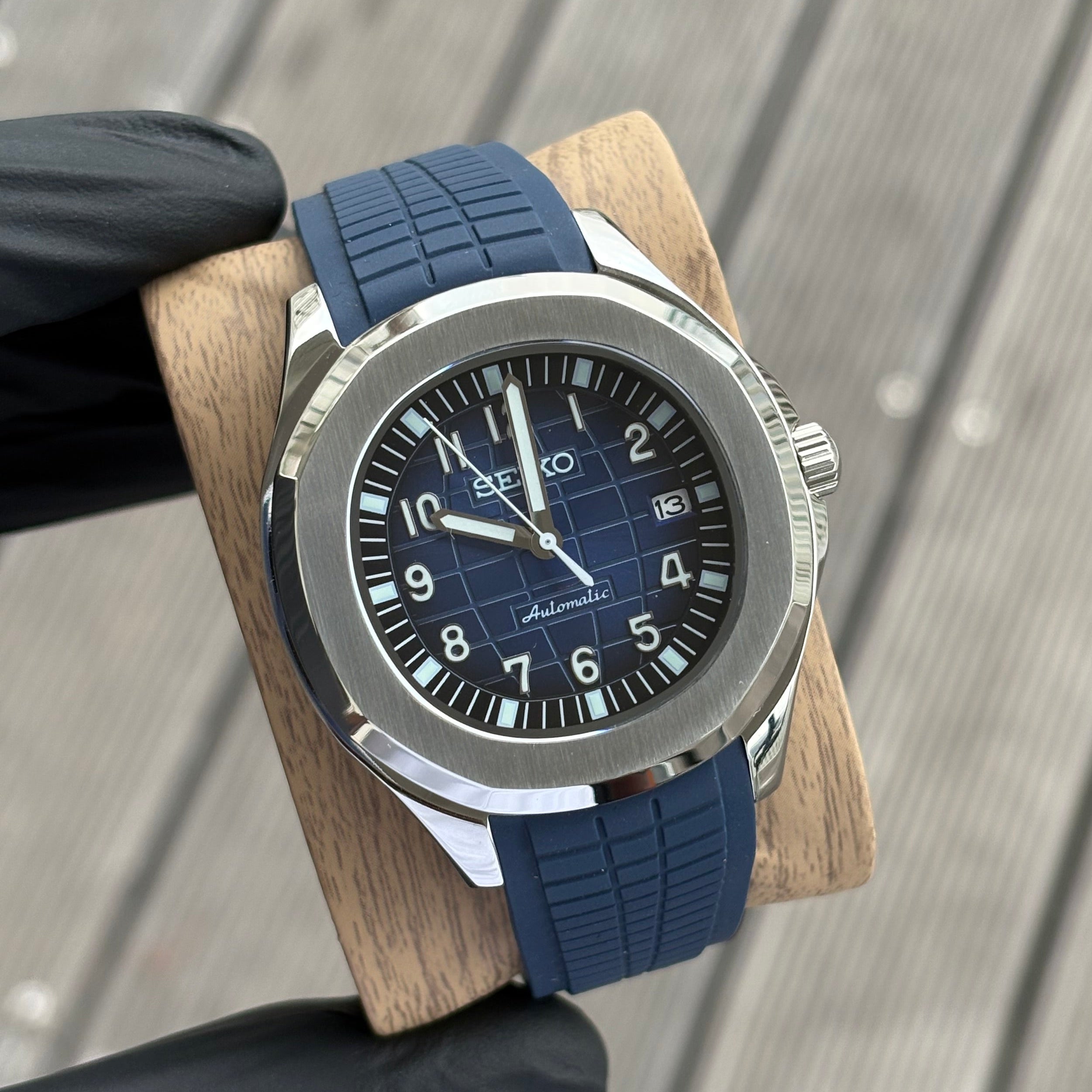 Seiko Mod Aquanaut | Bleu Marine