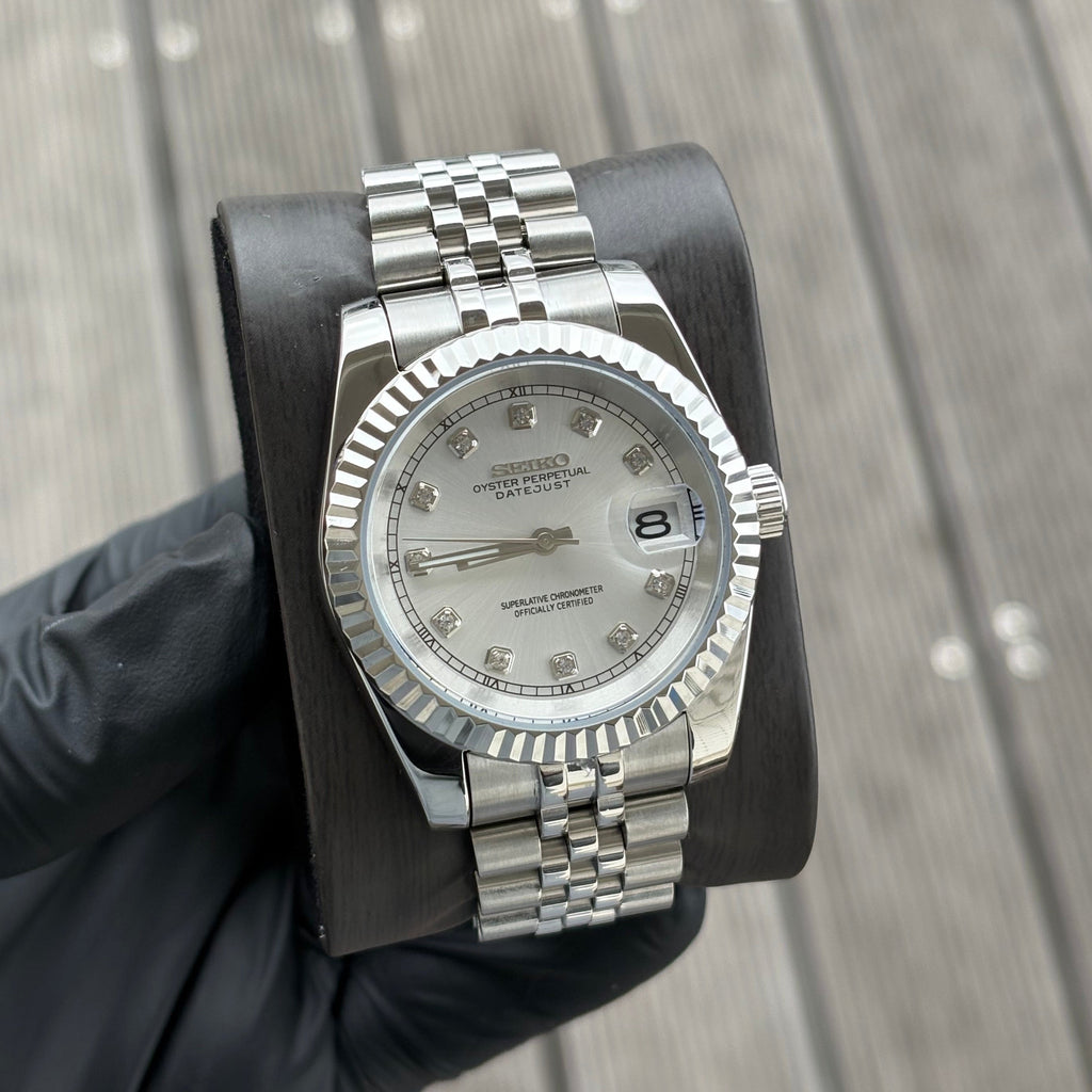 Seiko Mod Datejust | Index Diamants