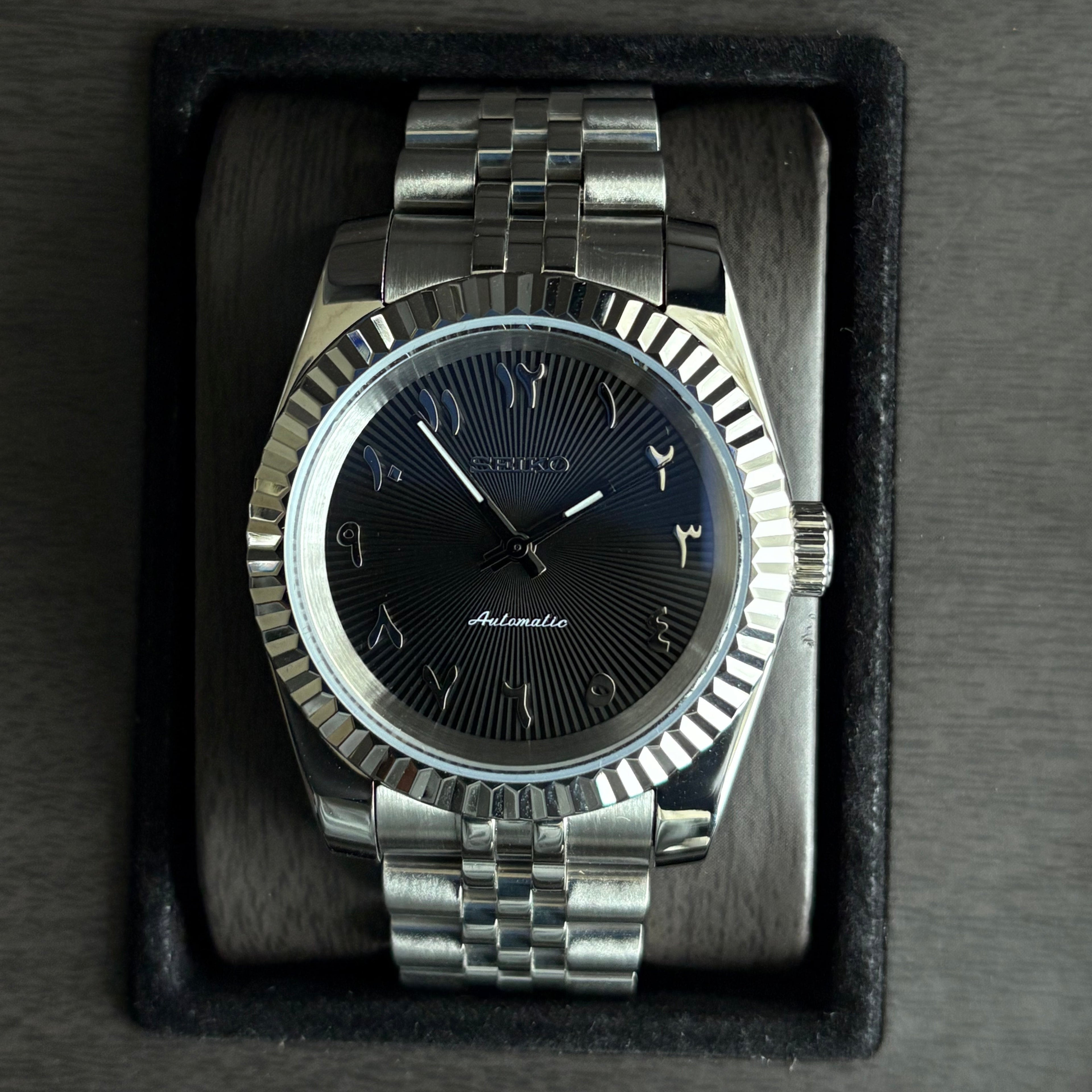 Seiko Mod Datejust | Arabic