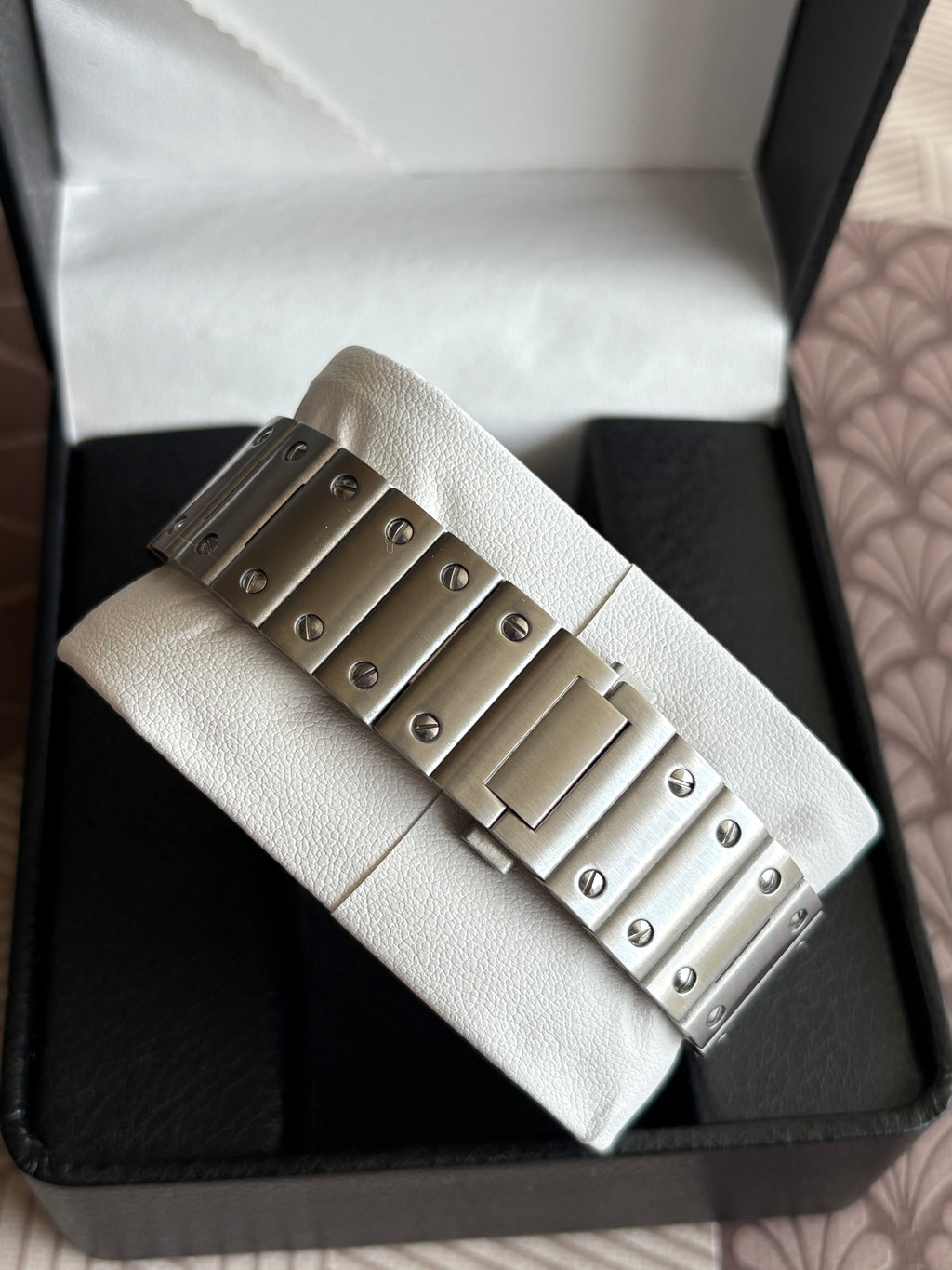 Seiko Mod Santos | Silver Arabic
