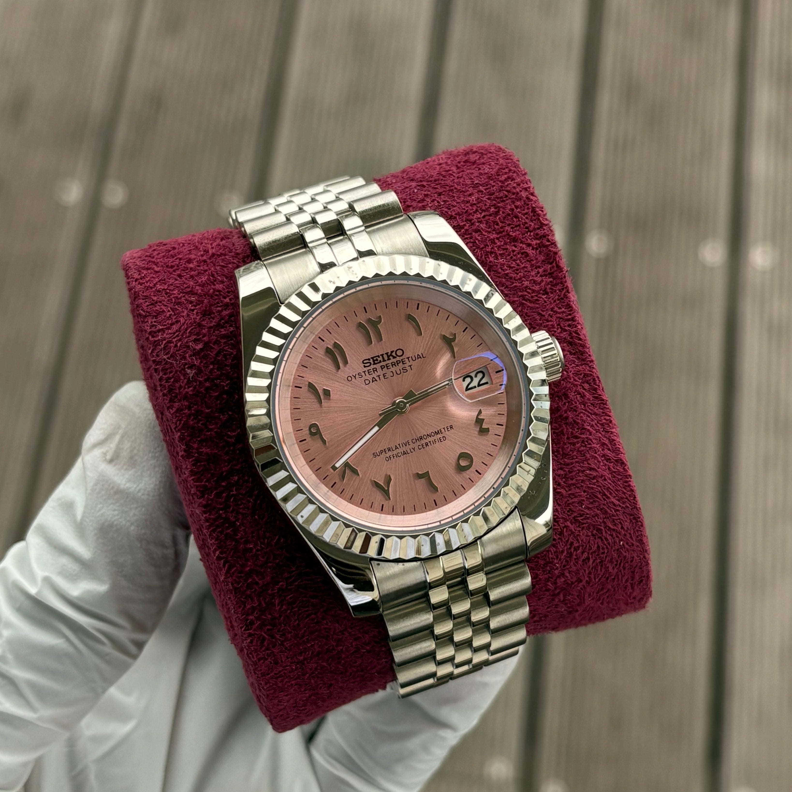 Seiko Mod Datejust | Arabic