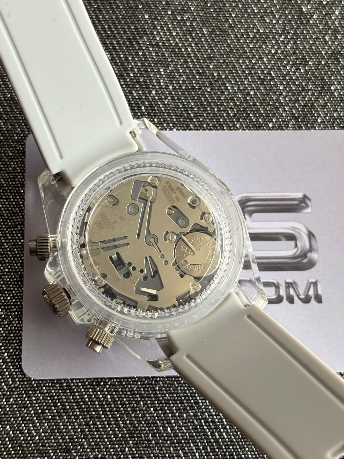 Seiko Mod Daytona Clear | Grey