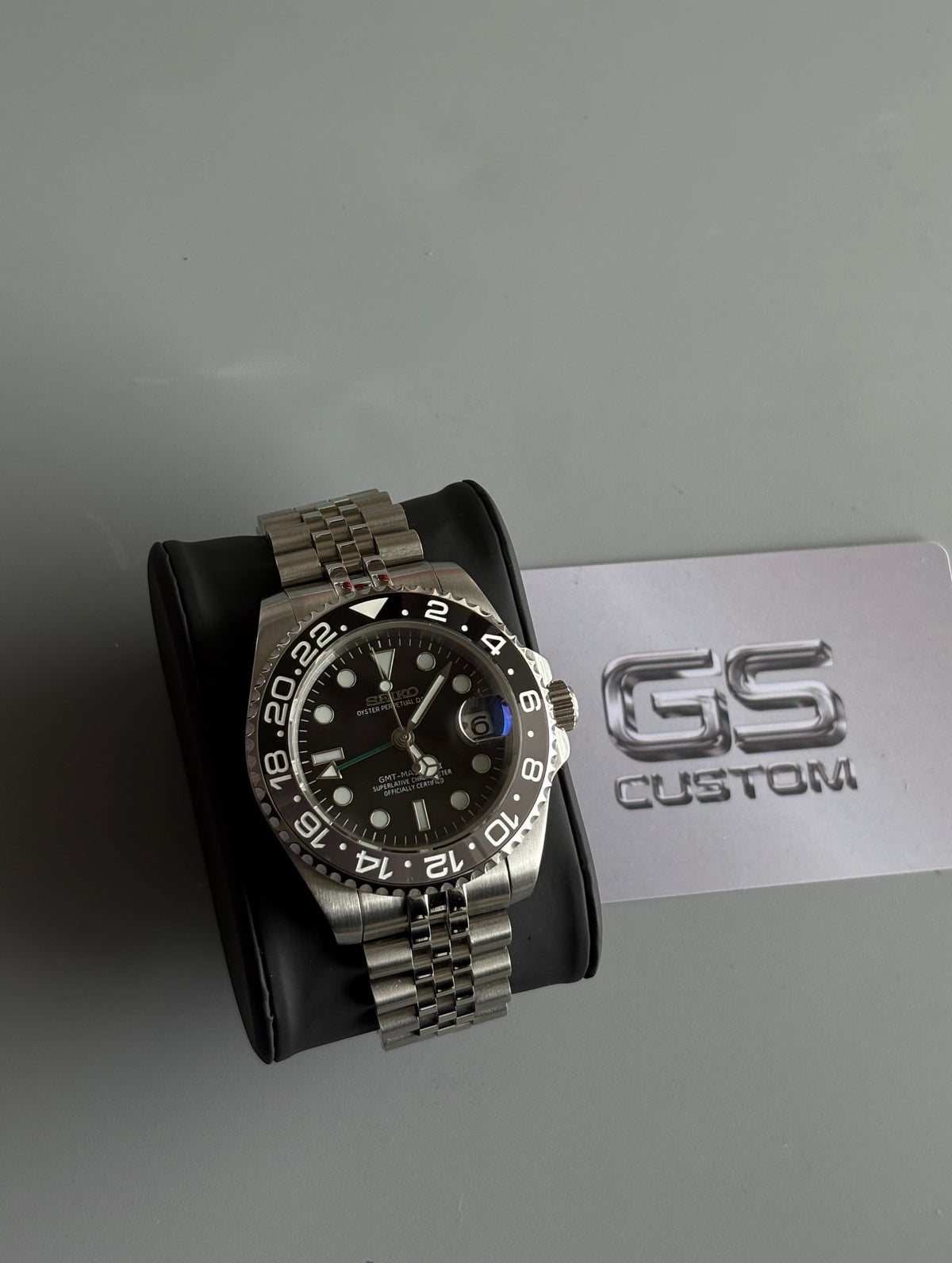 Seiko Mod GMT II | Bruce Wayne
