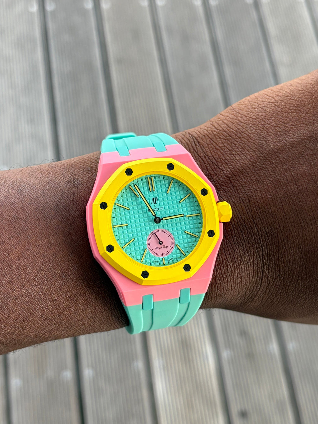 SWATCH X AP ROYAL POP CUSTOM | OTG ROZ