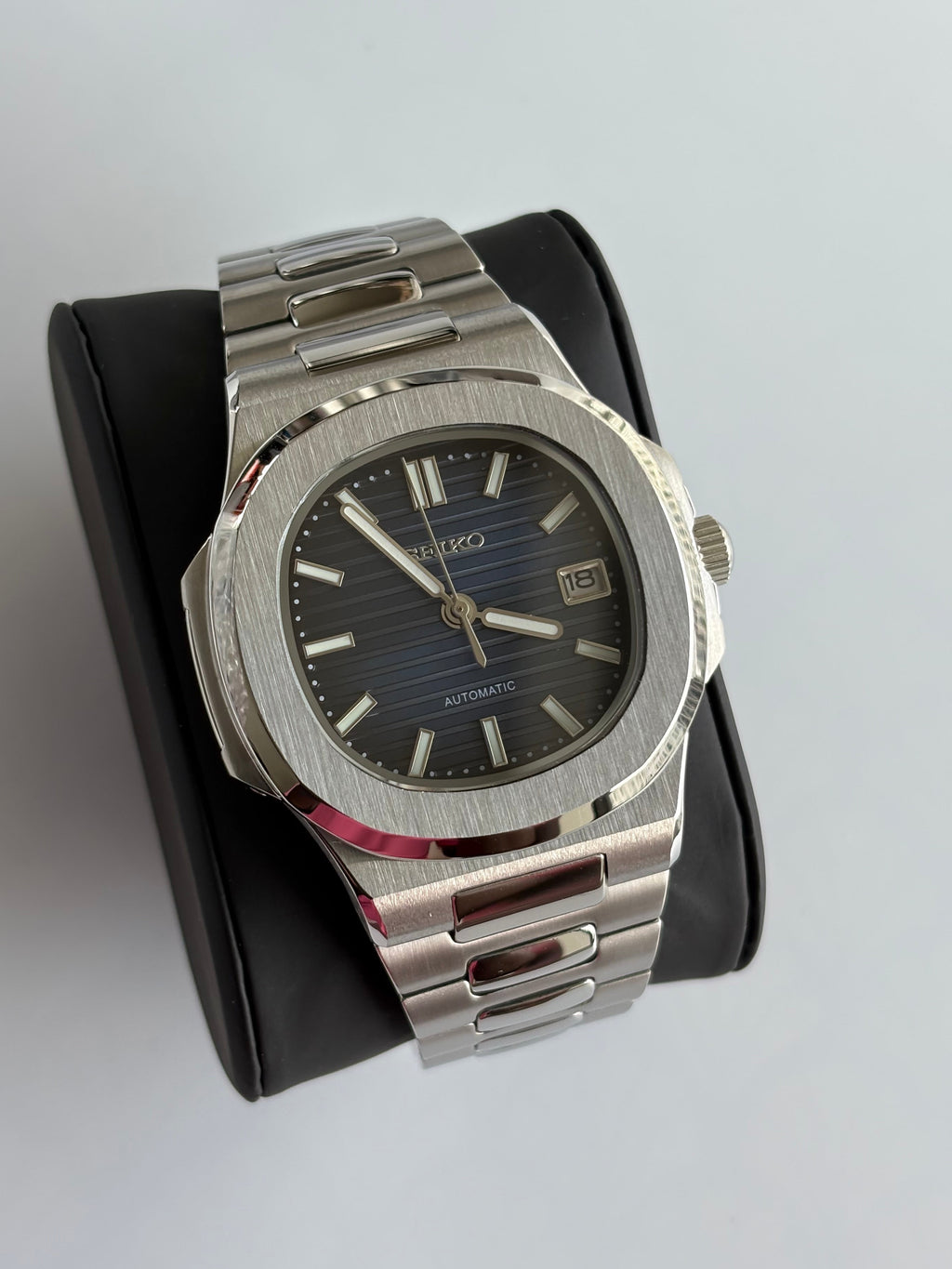 Seiko Mod Nautilus | Bleu Marine