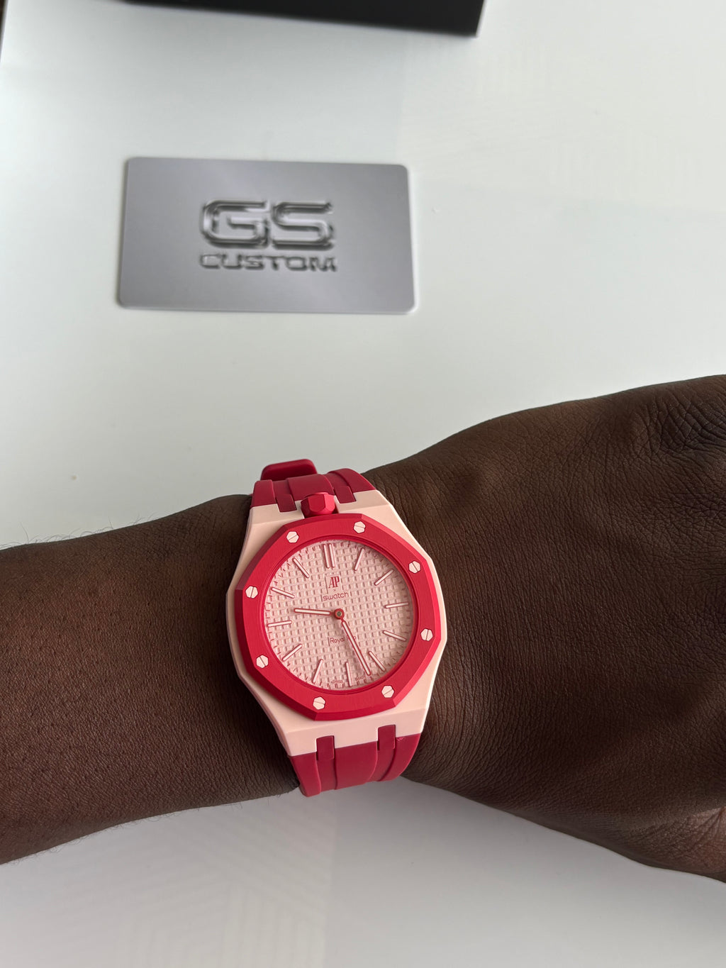 SWATCH X AP Custom : Royal Pop OTTO ROSSO