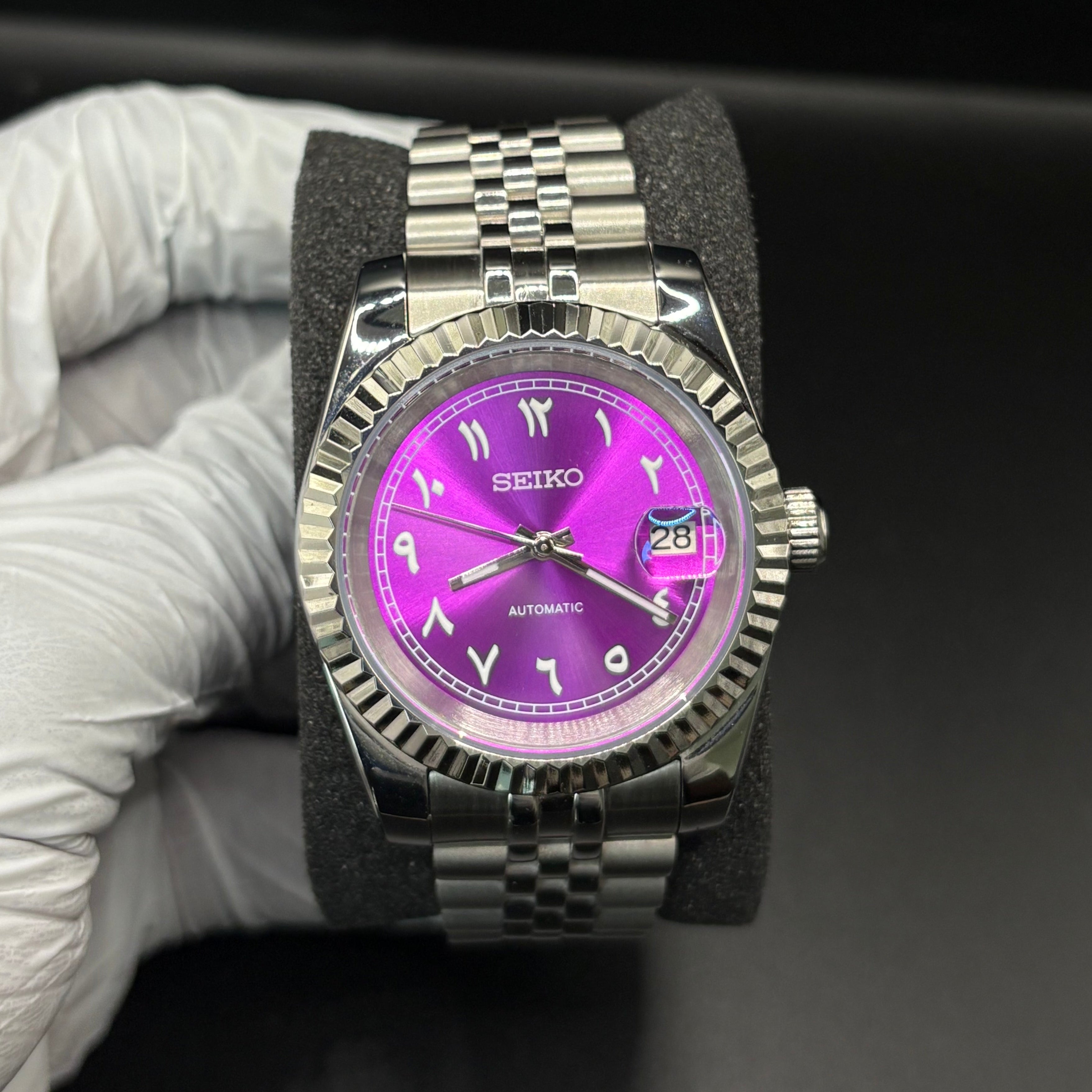 Seiko Mod Datejust | Arabic