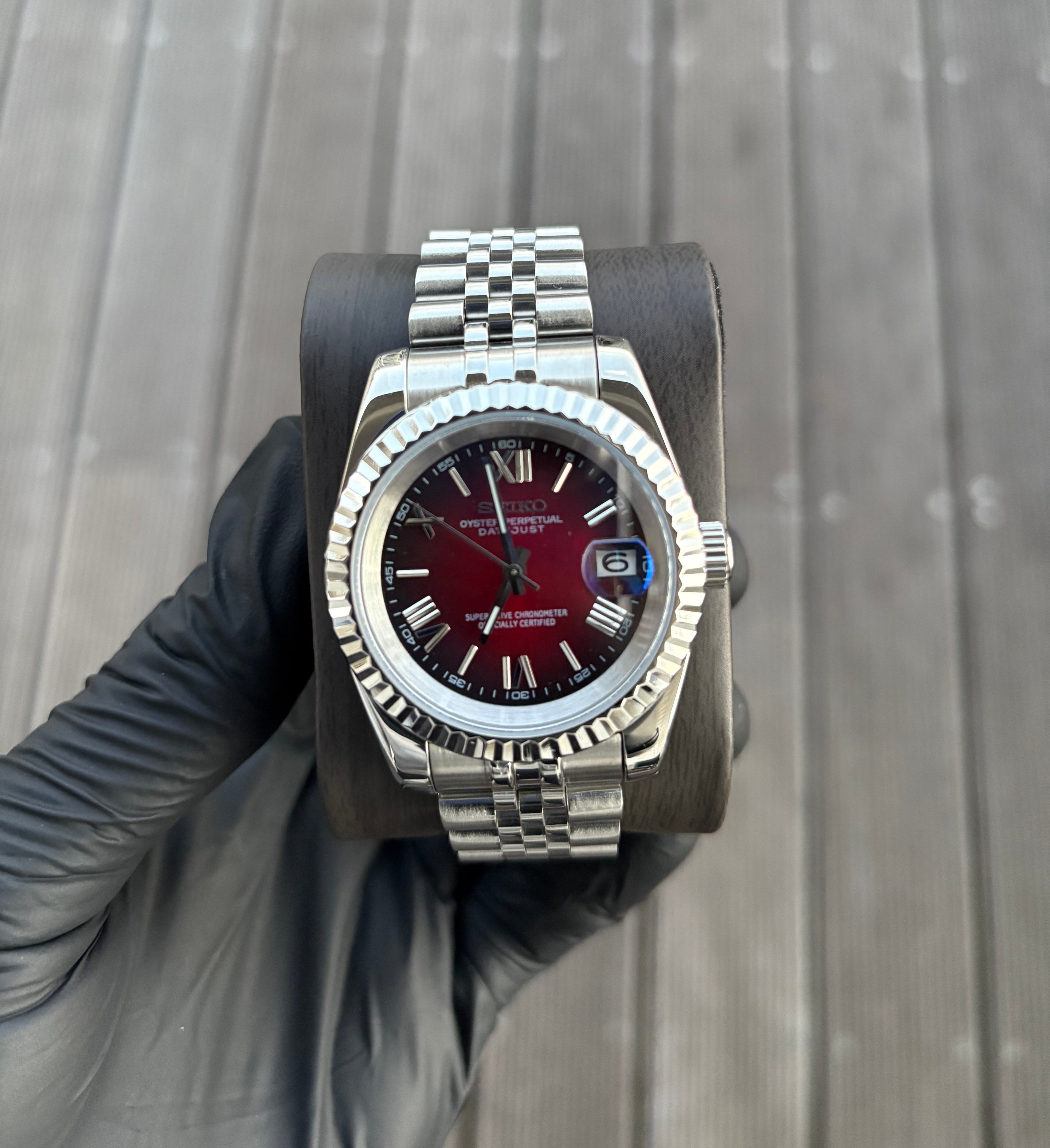 Seiko Mod Datejust | Cherry