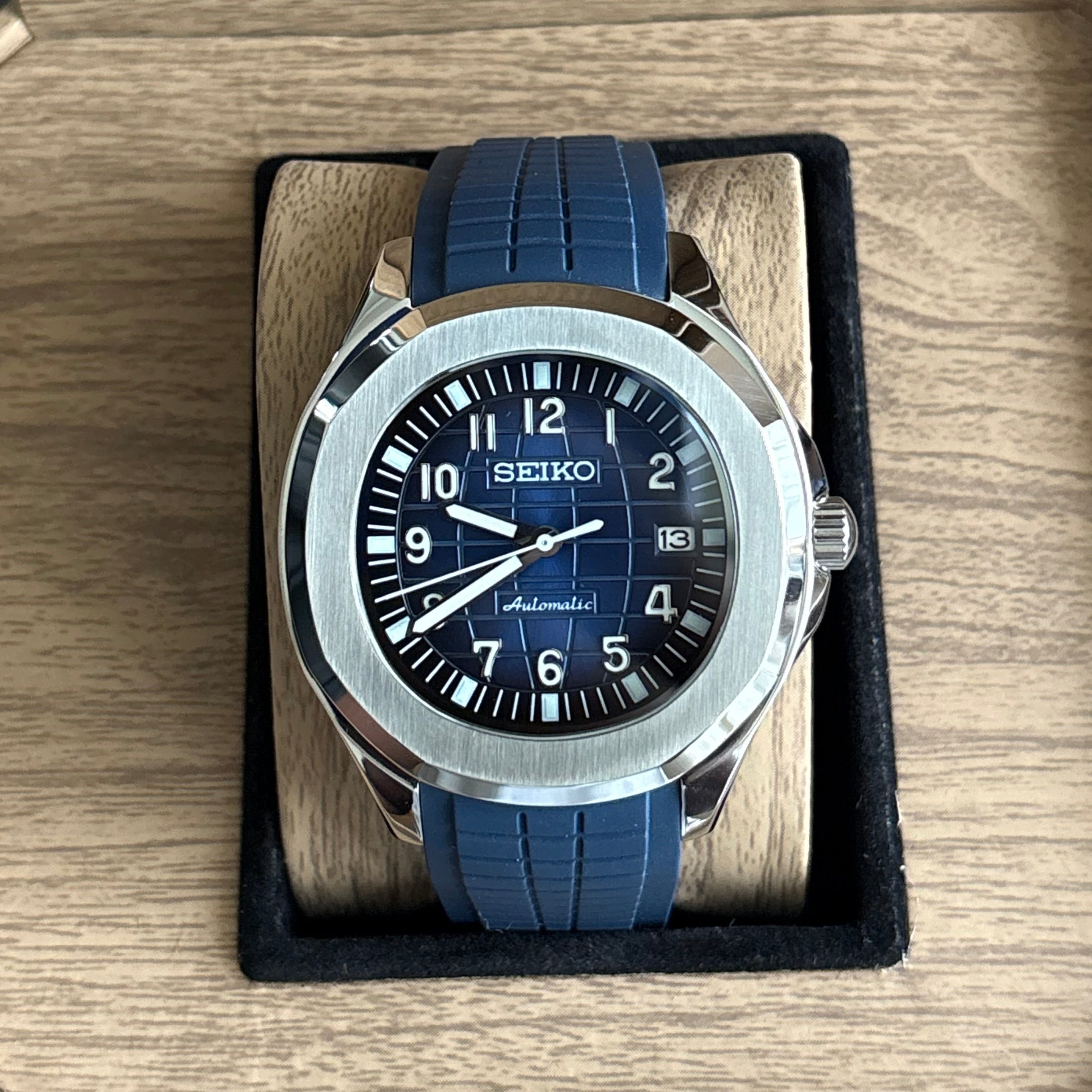 Seiko Mod Aquanaut | Bleu Marine