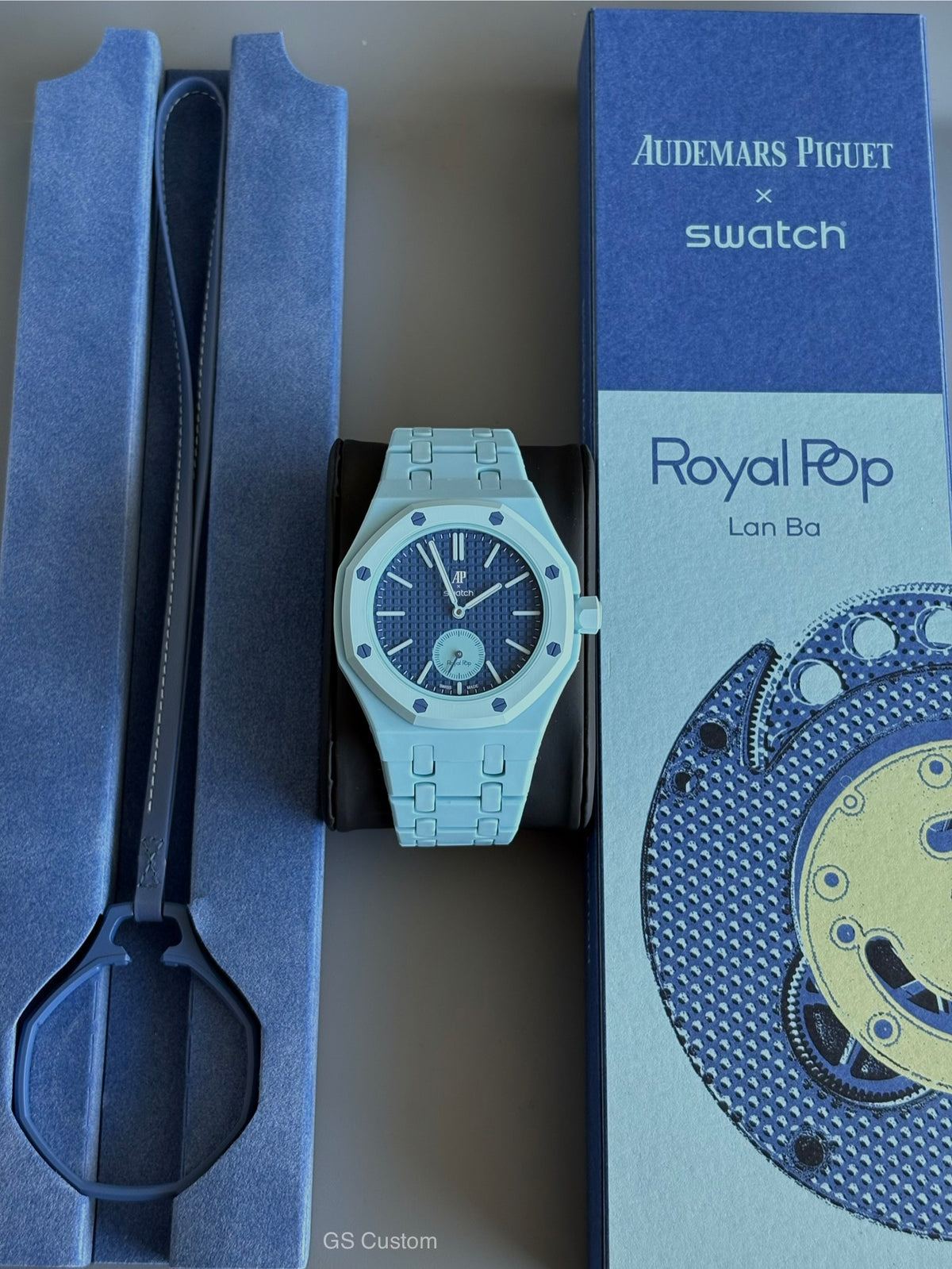 SWATCH X AP ROYAL POP CUSTOM | LAN BA FULL CÉRAMIQUE