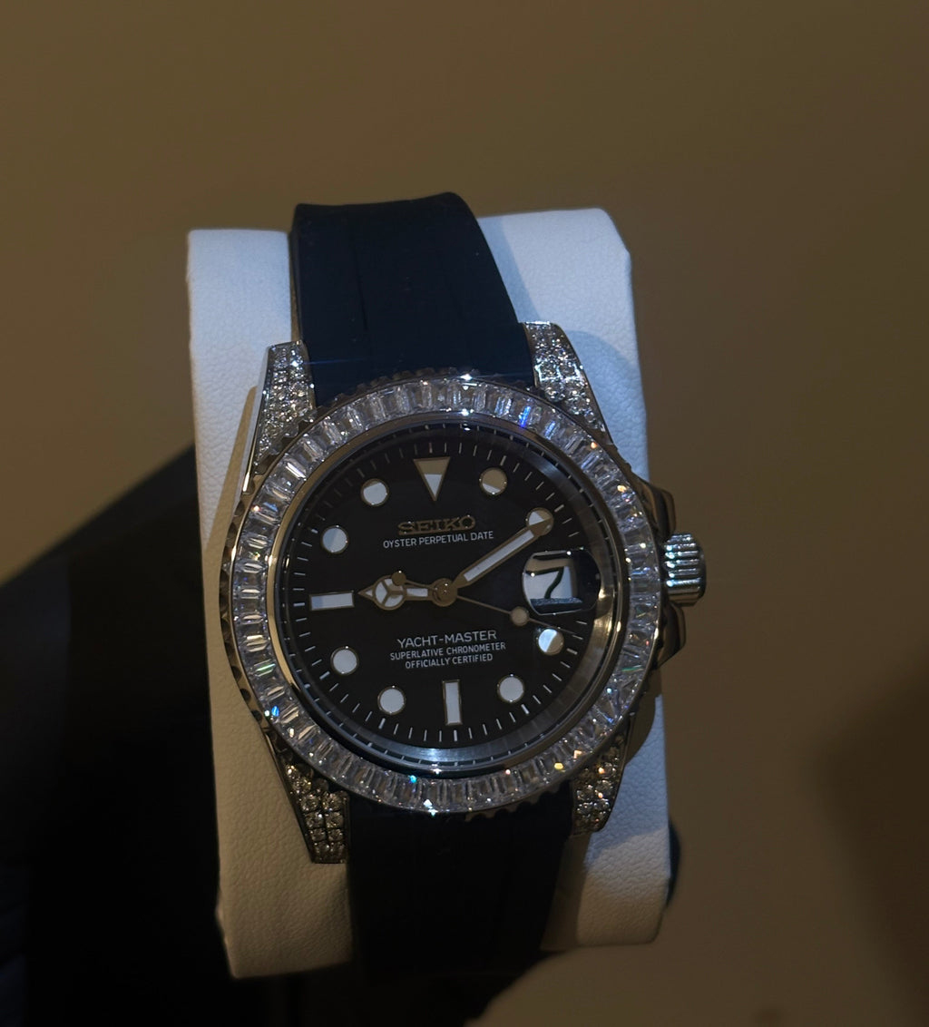 Seiko Mod Yacht-Master | Black VVS