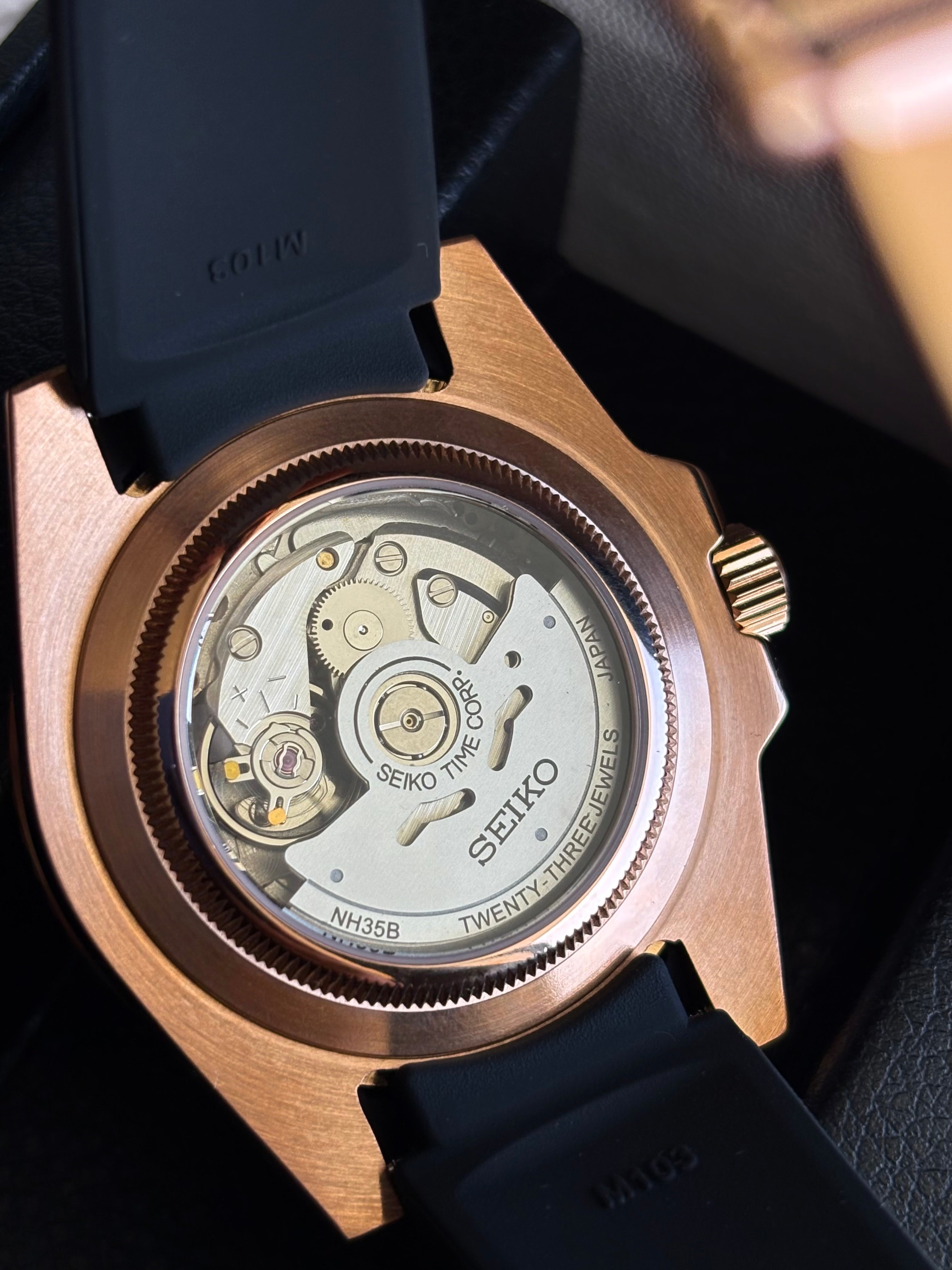 Seiko Mod Yacht-Master | Or Rose