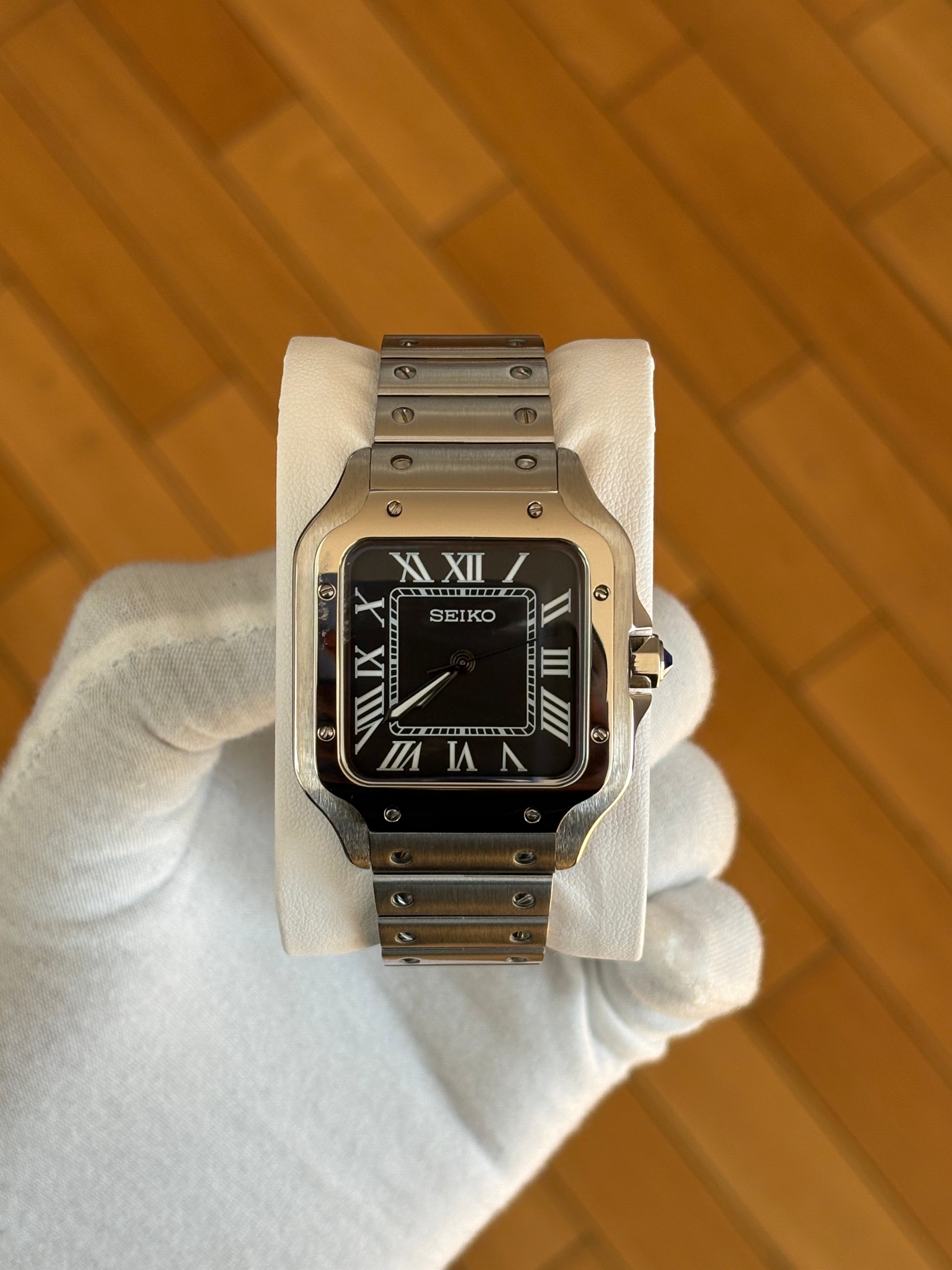 Seiko Mod Santos | OG Black