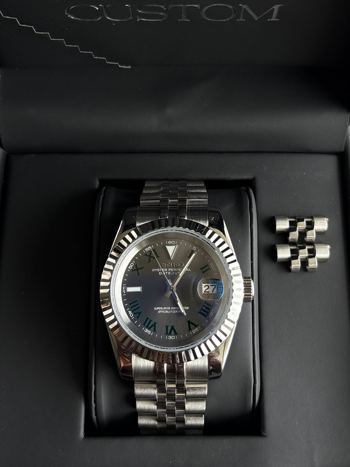 Seiko Mod Datejust | Wimbledon
