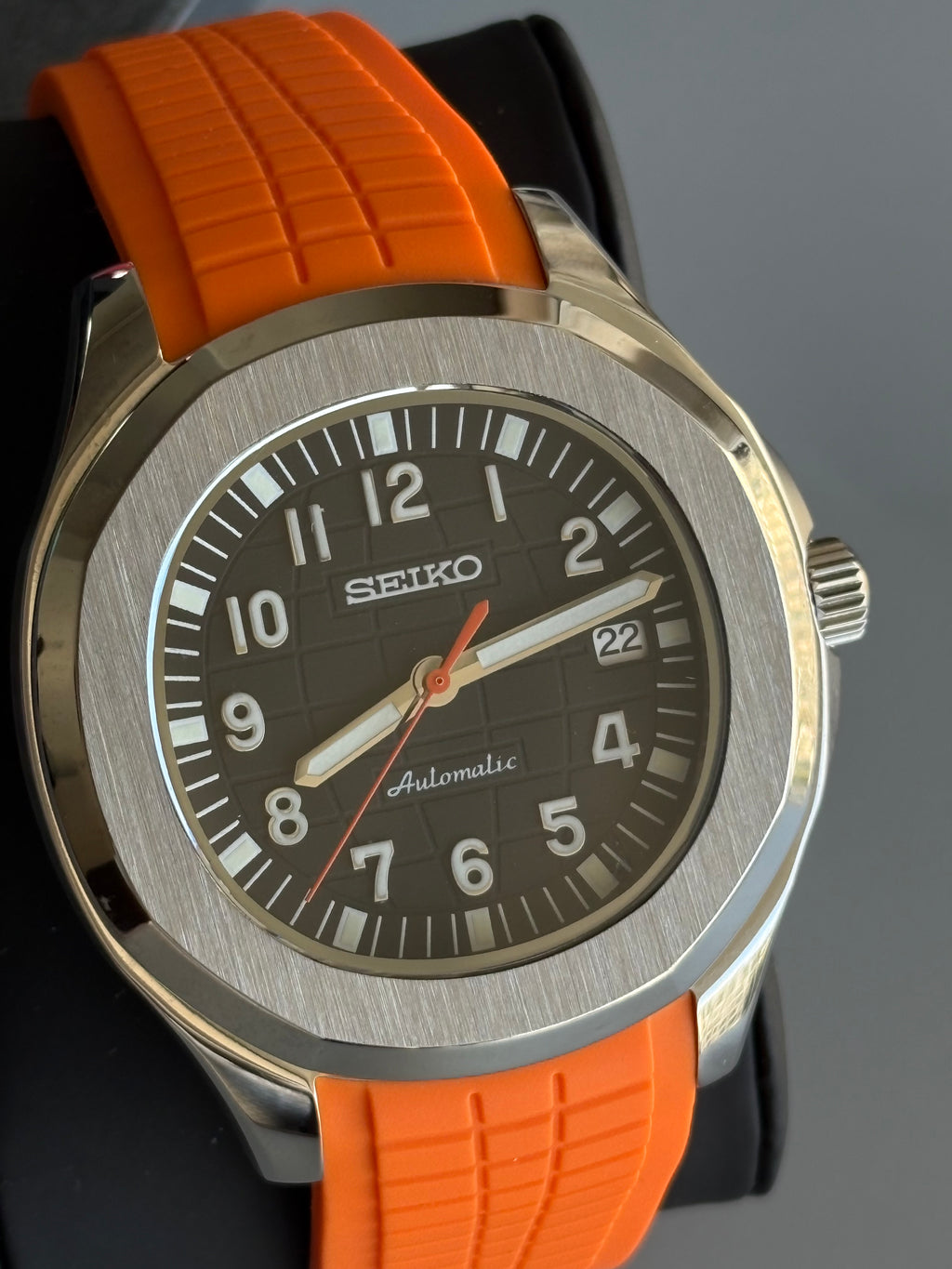 Seiko Mod Aquanaut | Orange