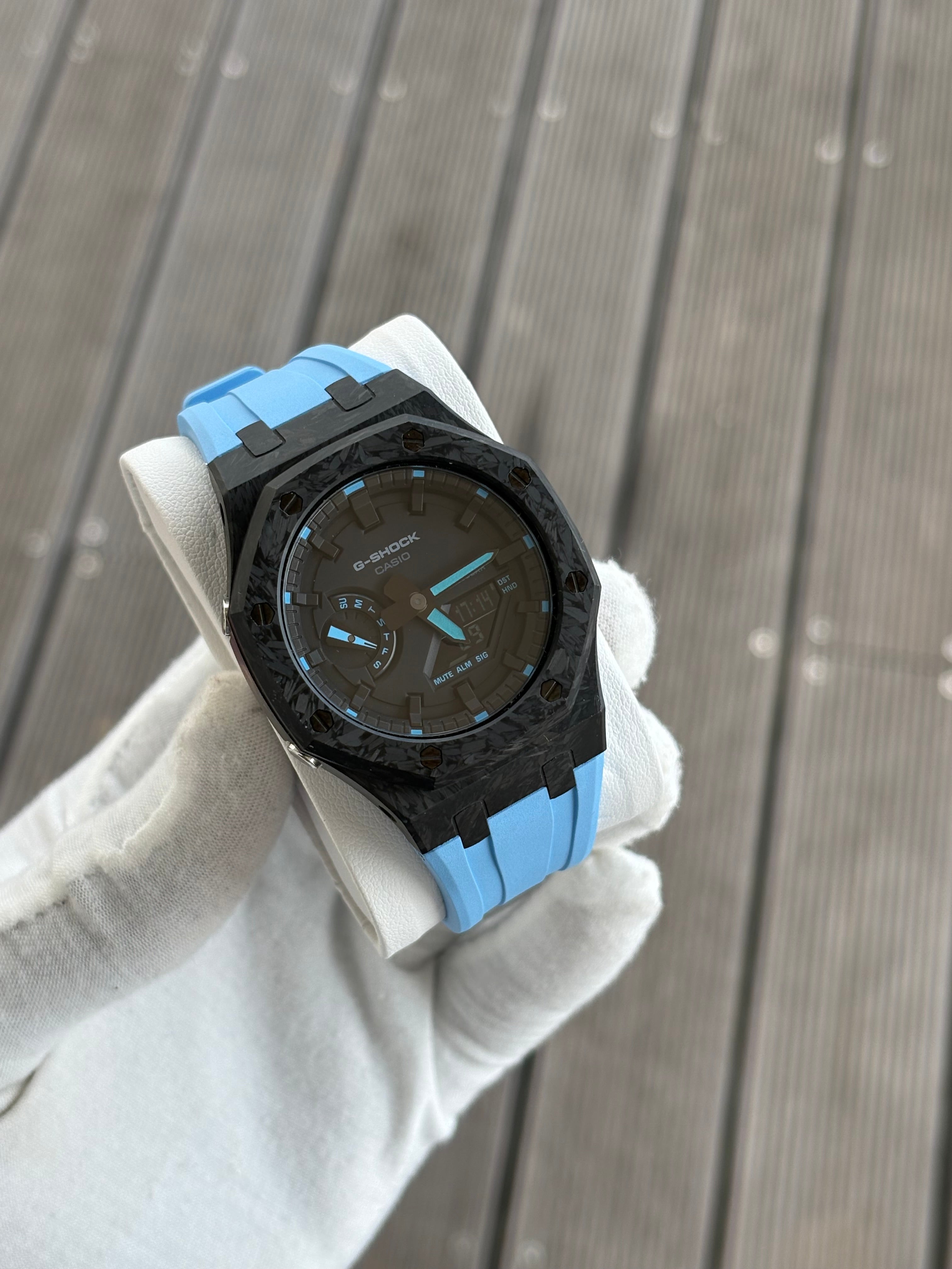 G-Shock Custom | Carbone SKY BLUE 1A2