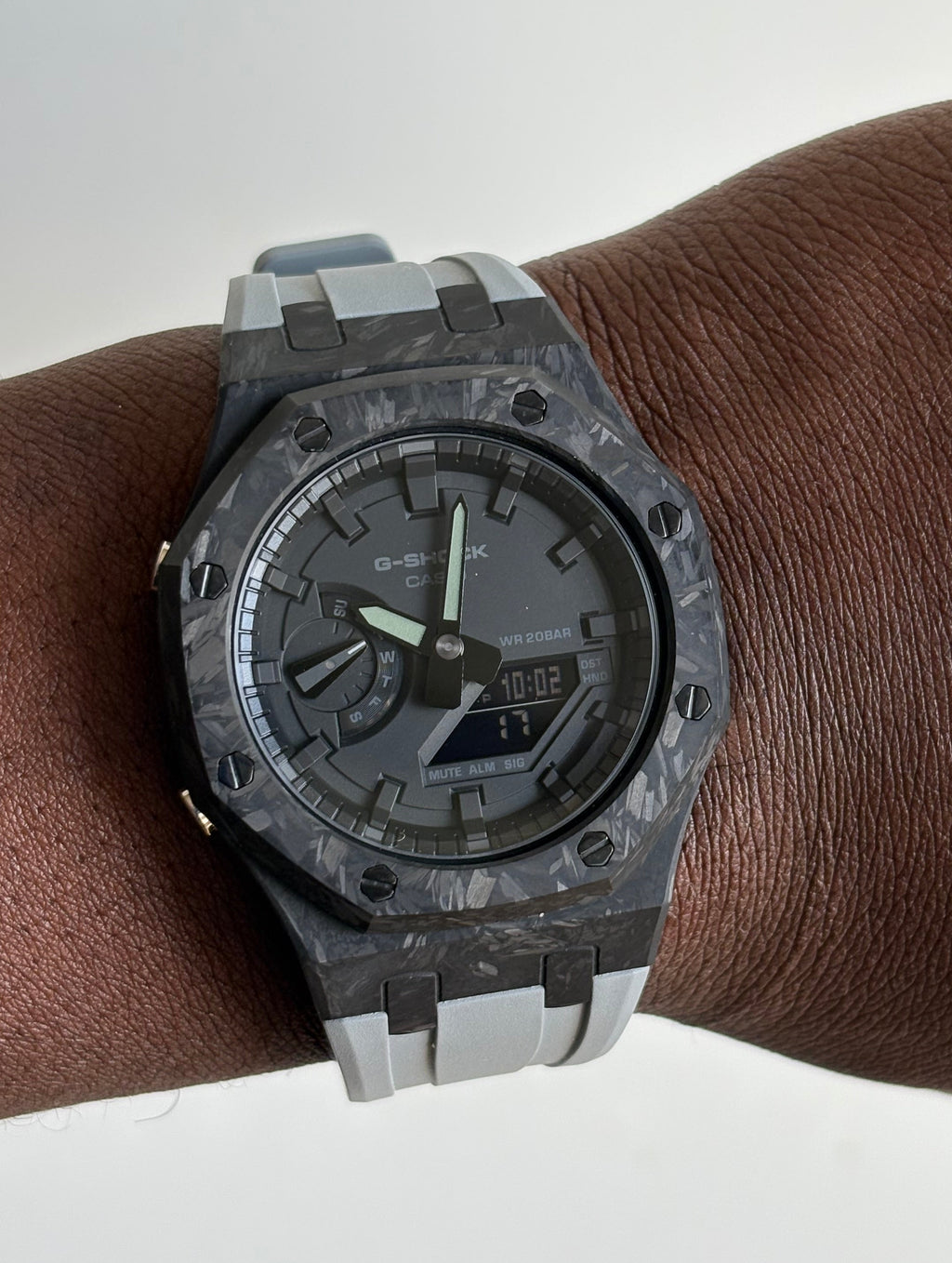 G-Shock Custom | Grey Carbone 1A1