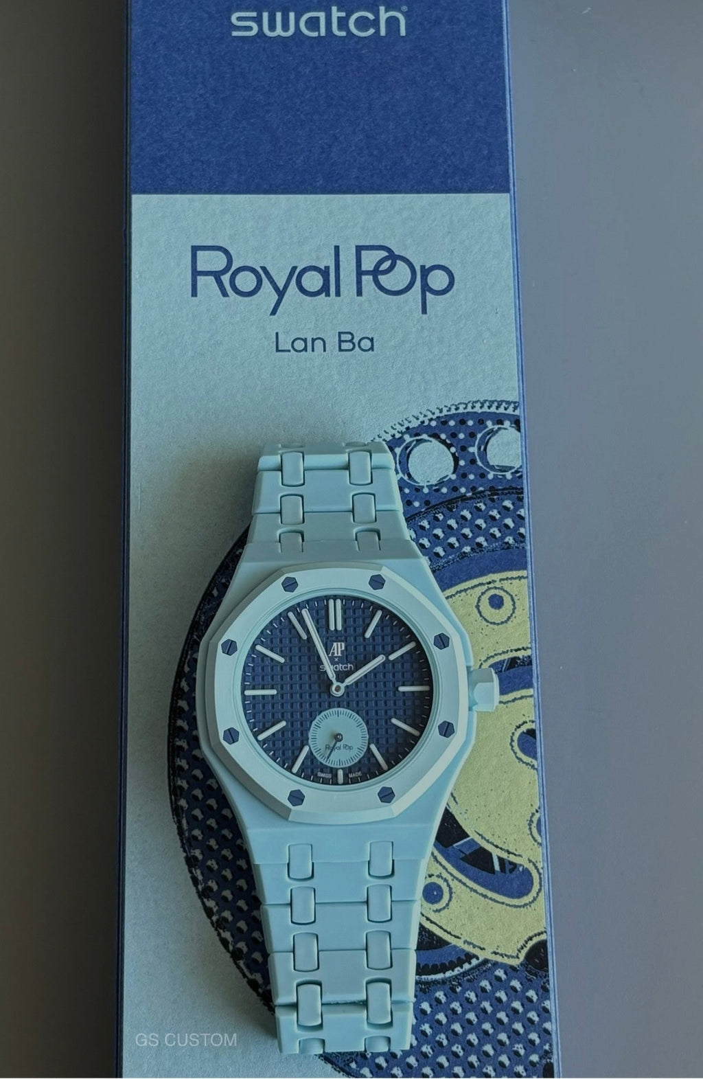 SWATCH X AP ROYAL POP CUSTOM | LAN BA FULL CÉRAMIQUE