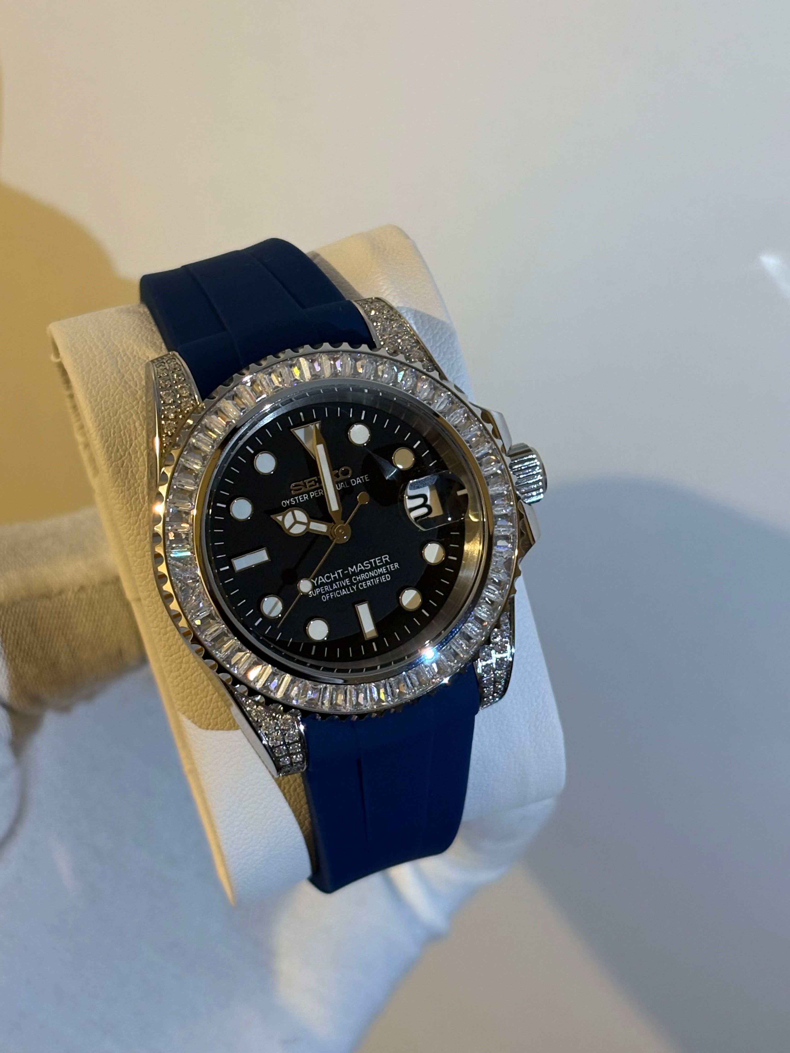 Seiko Mod Yacht-Master | VVS Bleue Marine