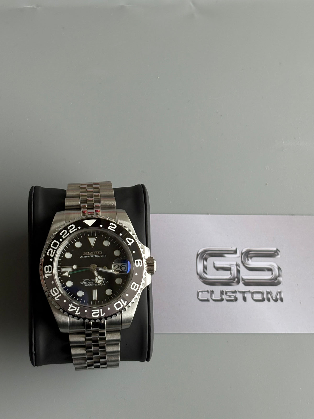 Seiko Mod GMT II | Bruce Wayne