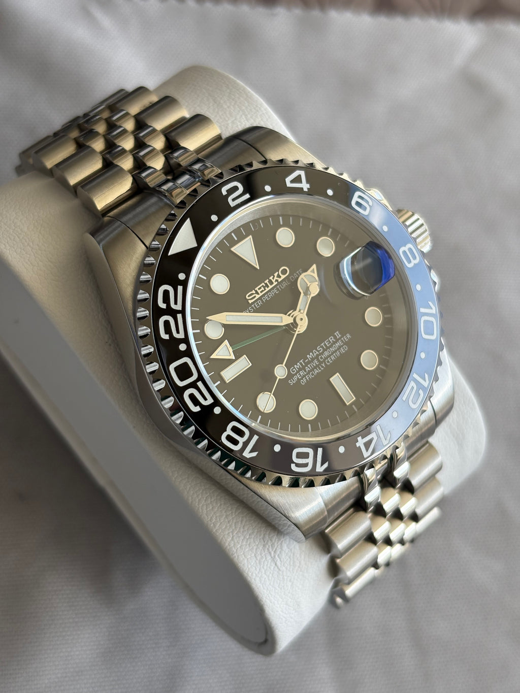 Seiko Mod GMT II | Bruce Wayne
