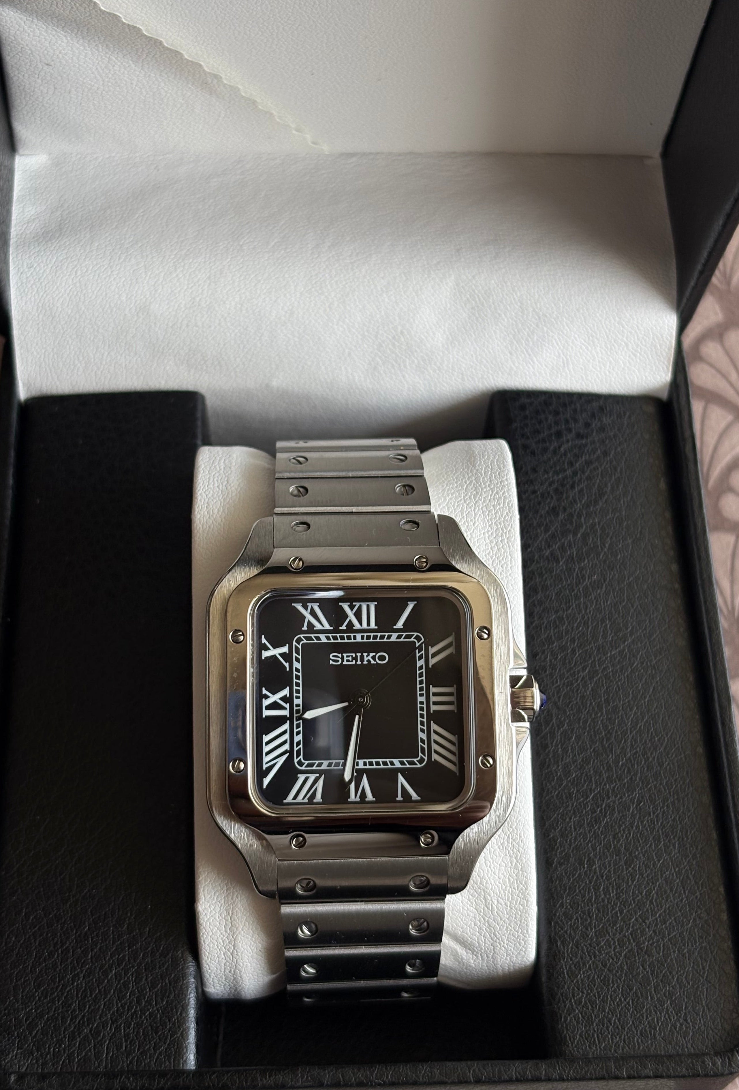 Seiko Mod Santos | OG Black