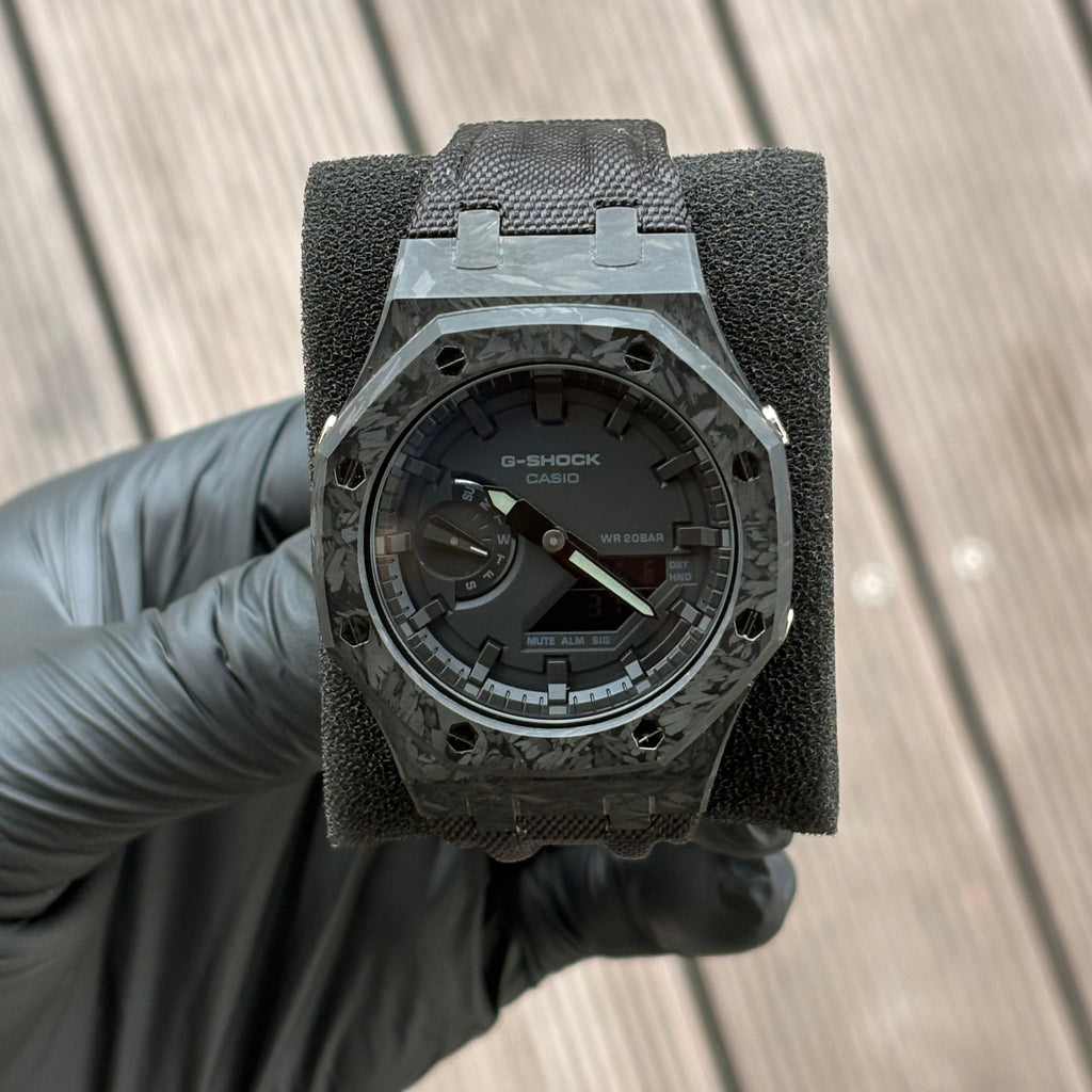 G-Shock Nylon Carbone | Custom