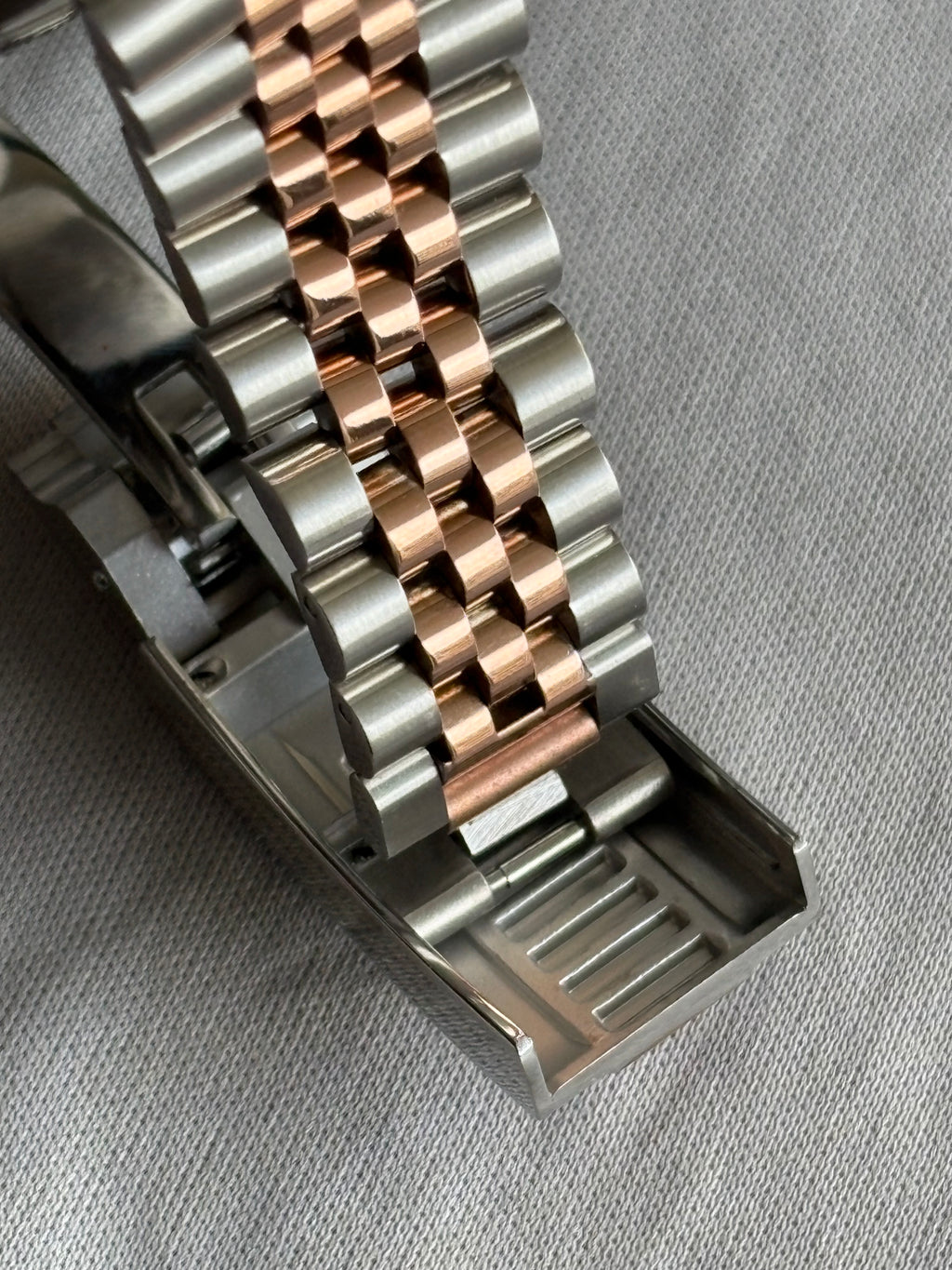 Seiko Mod Datejust | Bicolore Or Rose