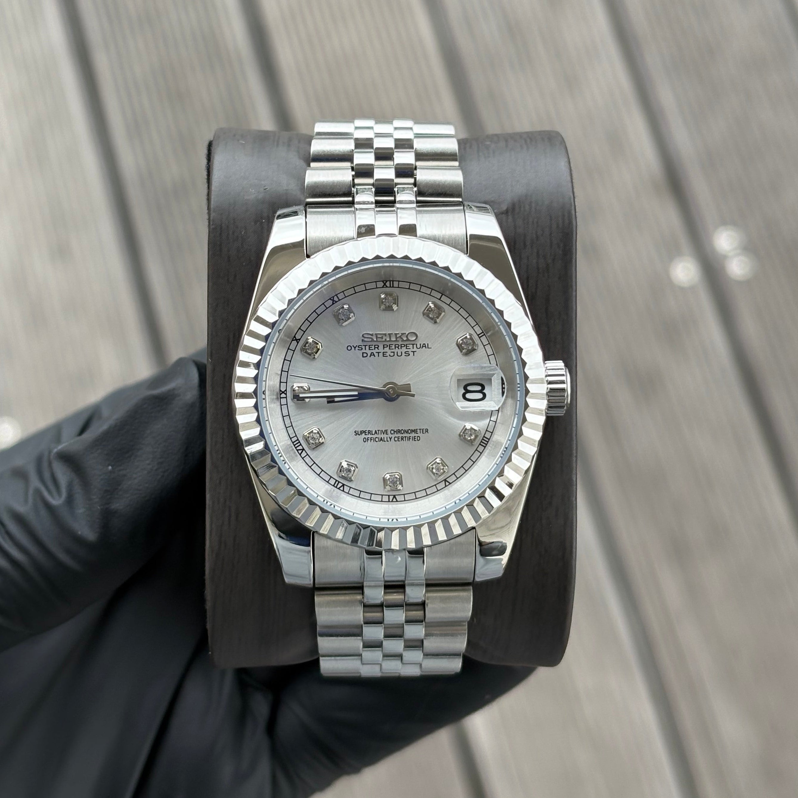 Seiko Mod Datejust | Index Diamants