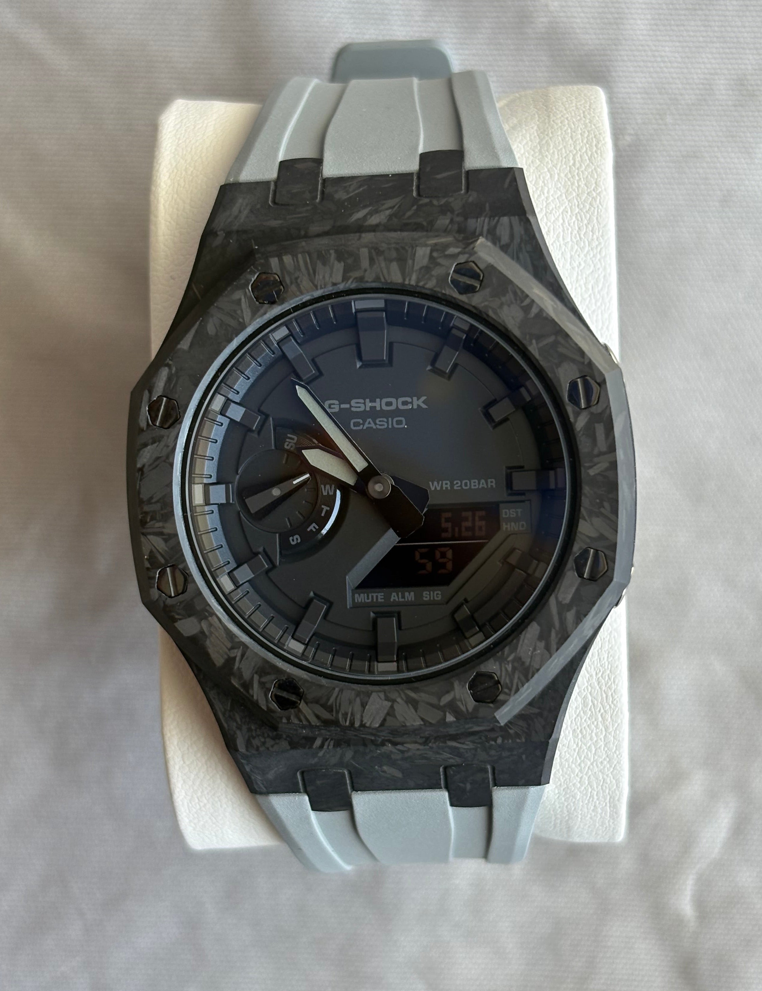 G-Shock Custom | Grey Carbone 1A1