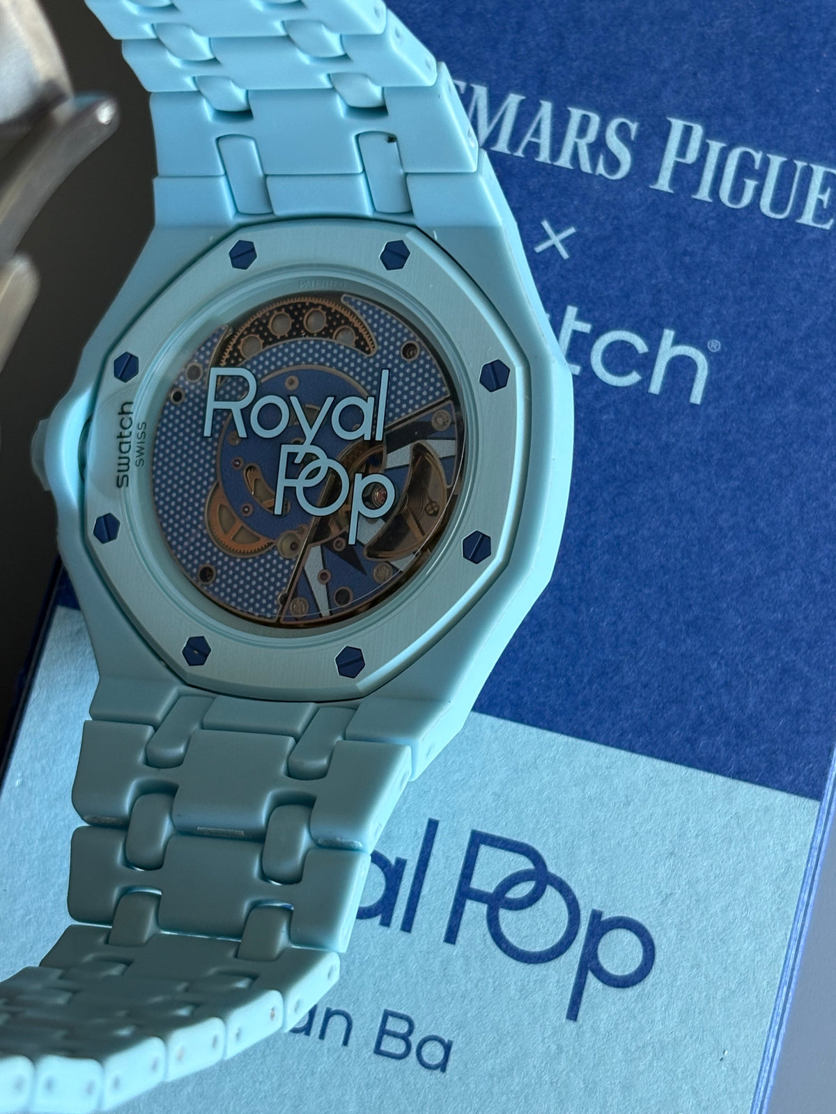 SWATCH X AP ROYAL POP CUSTOM | LAN BA FULL CÉRAMIQUE
