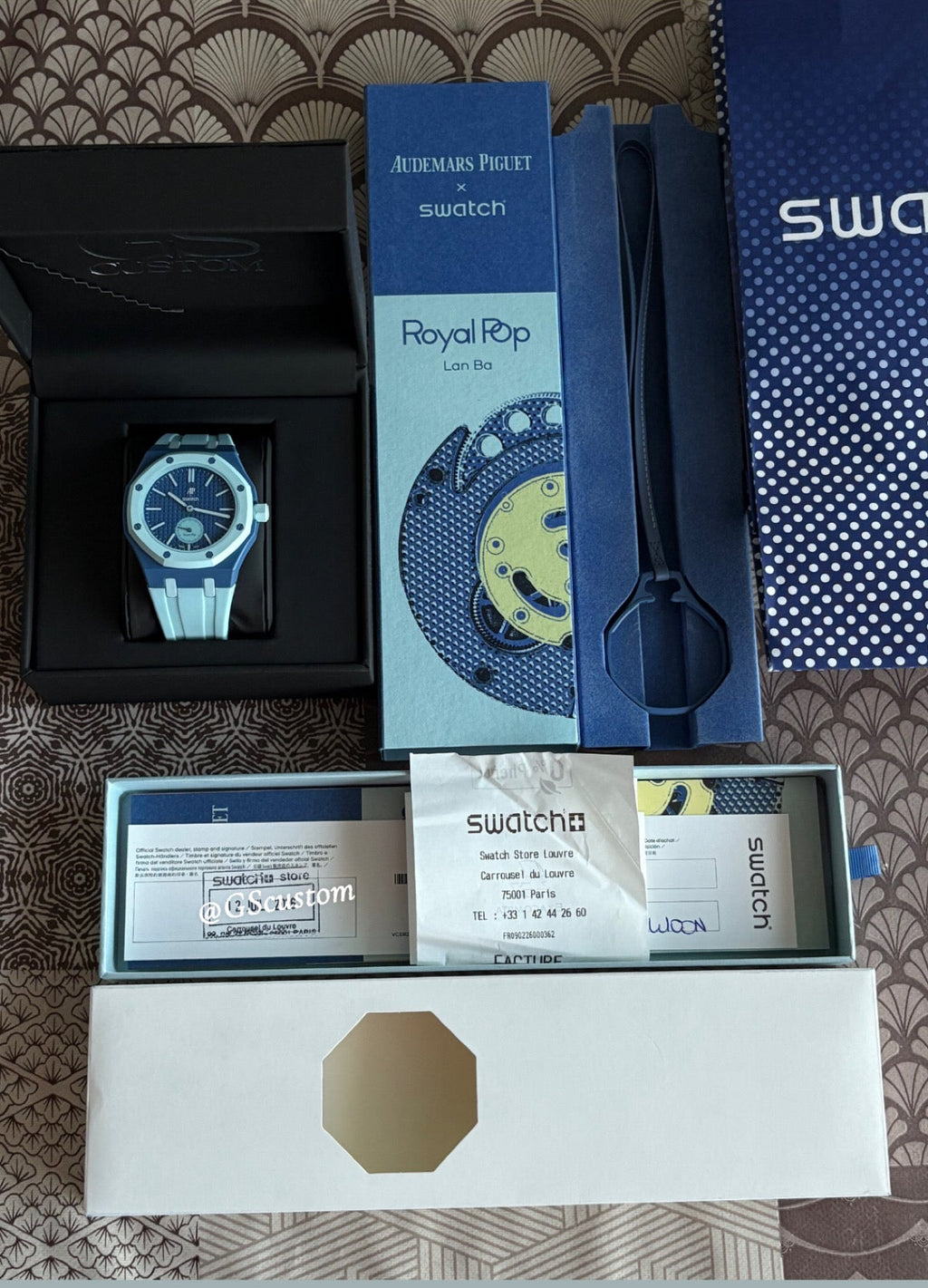 SWATCH X AP ROYAL POP CUSTOM | LAN BA