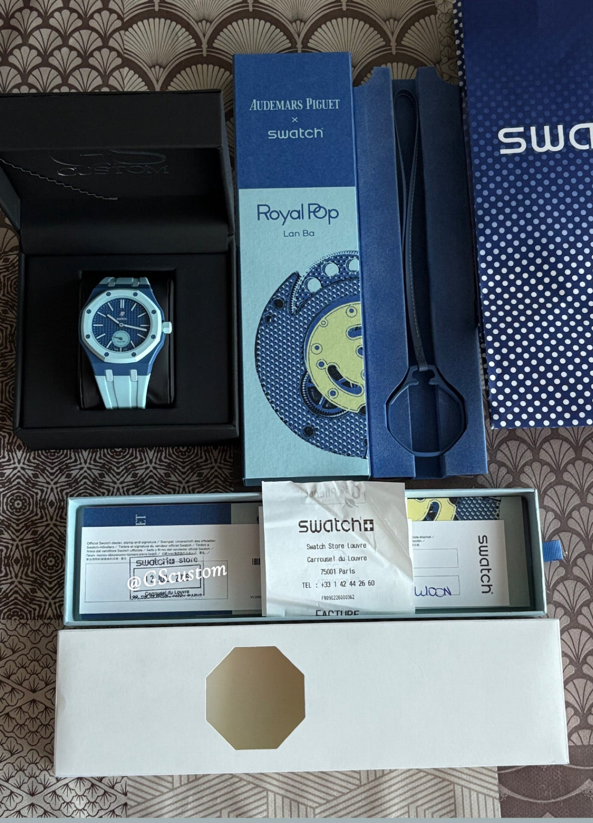 SWATCH X AP ROYAL POP CUSTOM | LAN BA