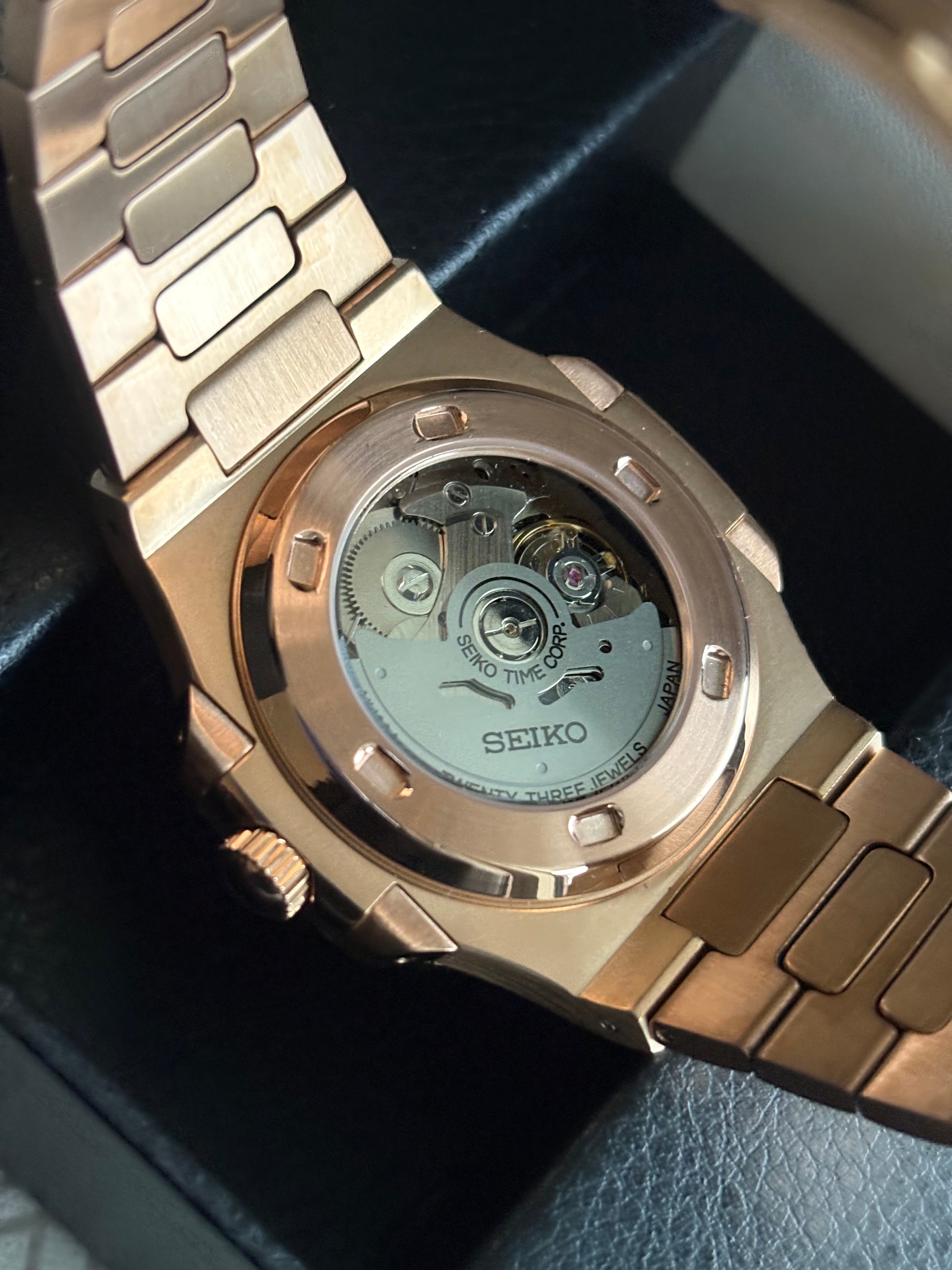 Seiko Mod Nautilus | OR Rose