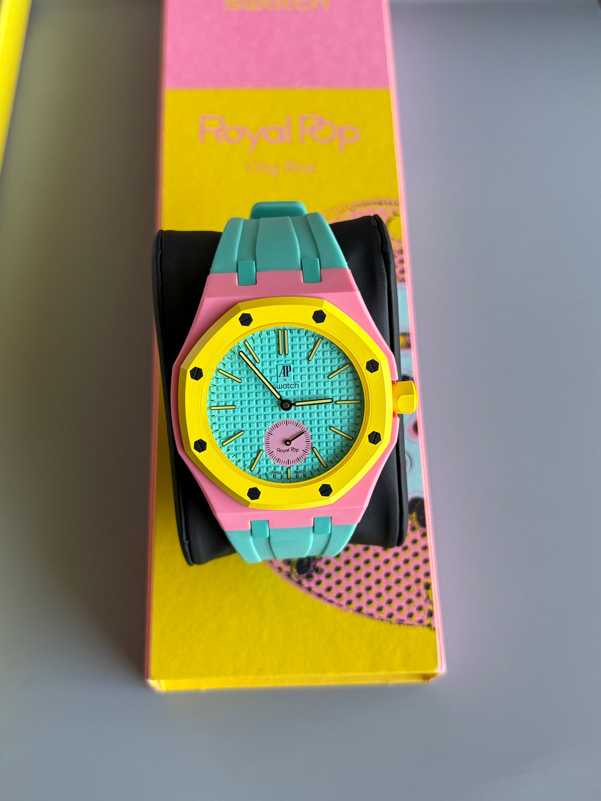 SWATCH X AP ROYAL POP CUSTOM | OTG ROZ