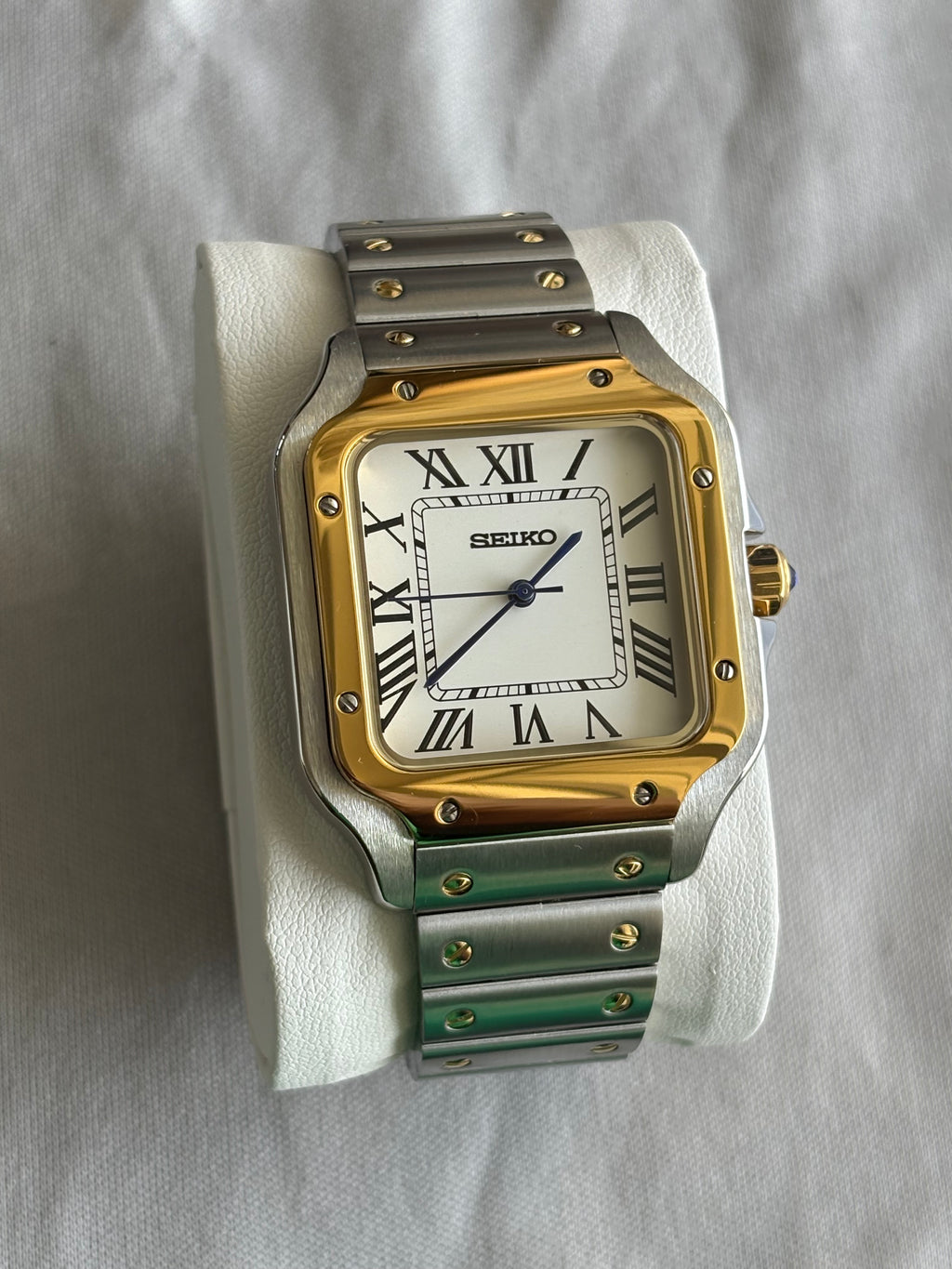 Seiko Mod Santos | OG Bi-Tone Gold
