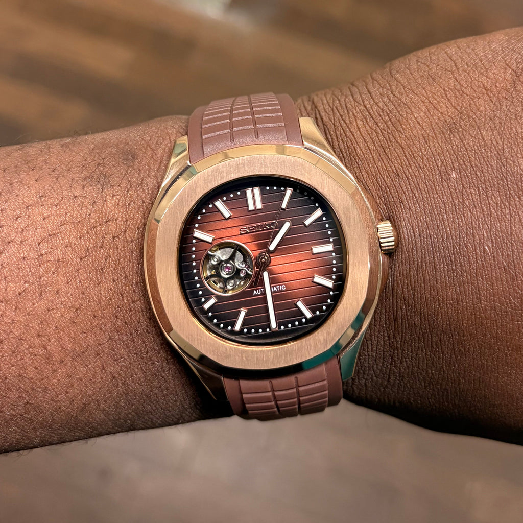 Seiko Mod Aquanaut | Or Rose