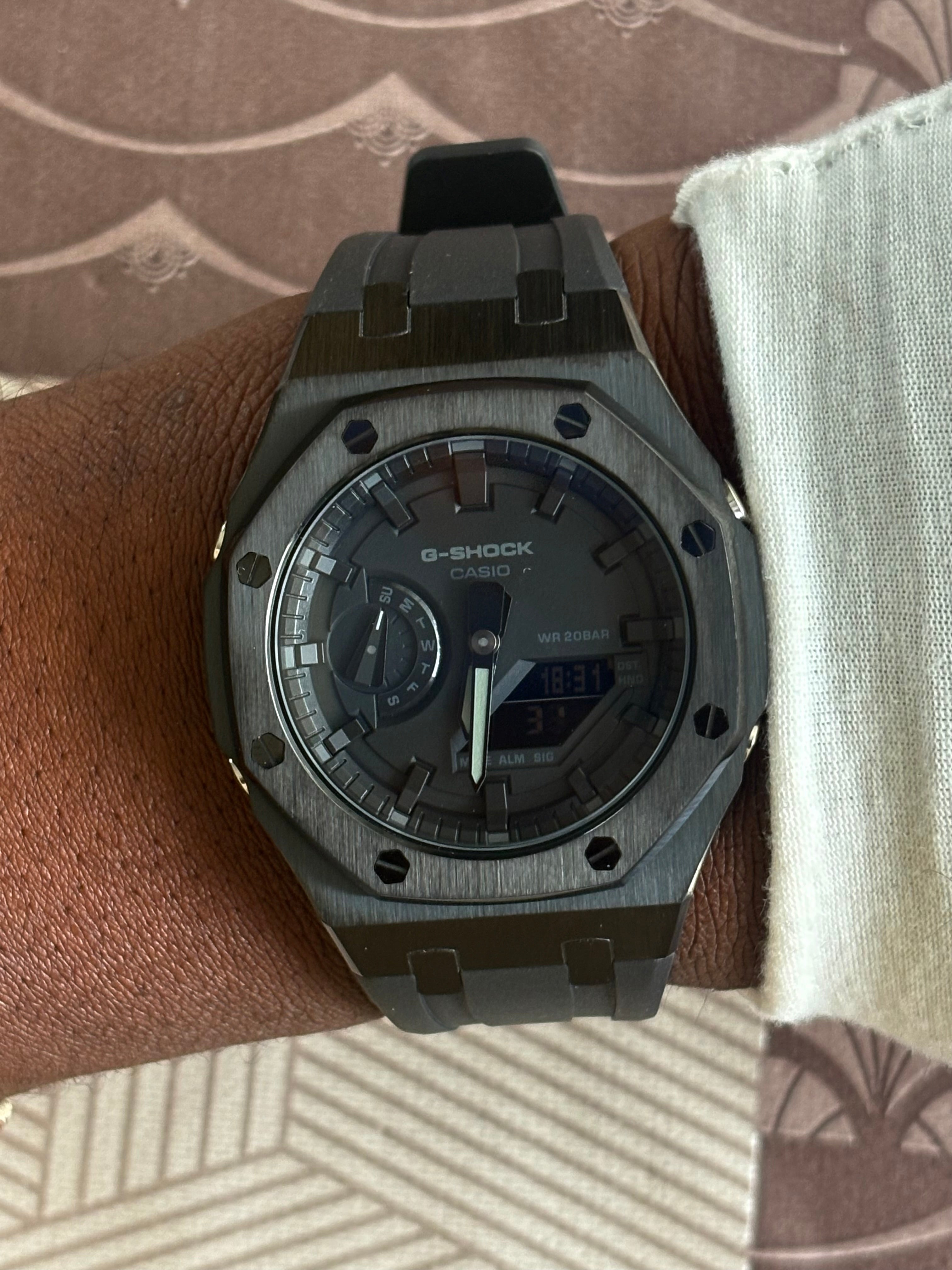 G-Shock Custom | Full Black