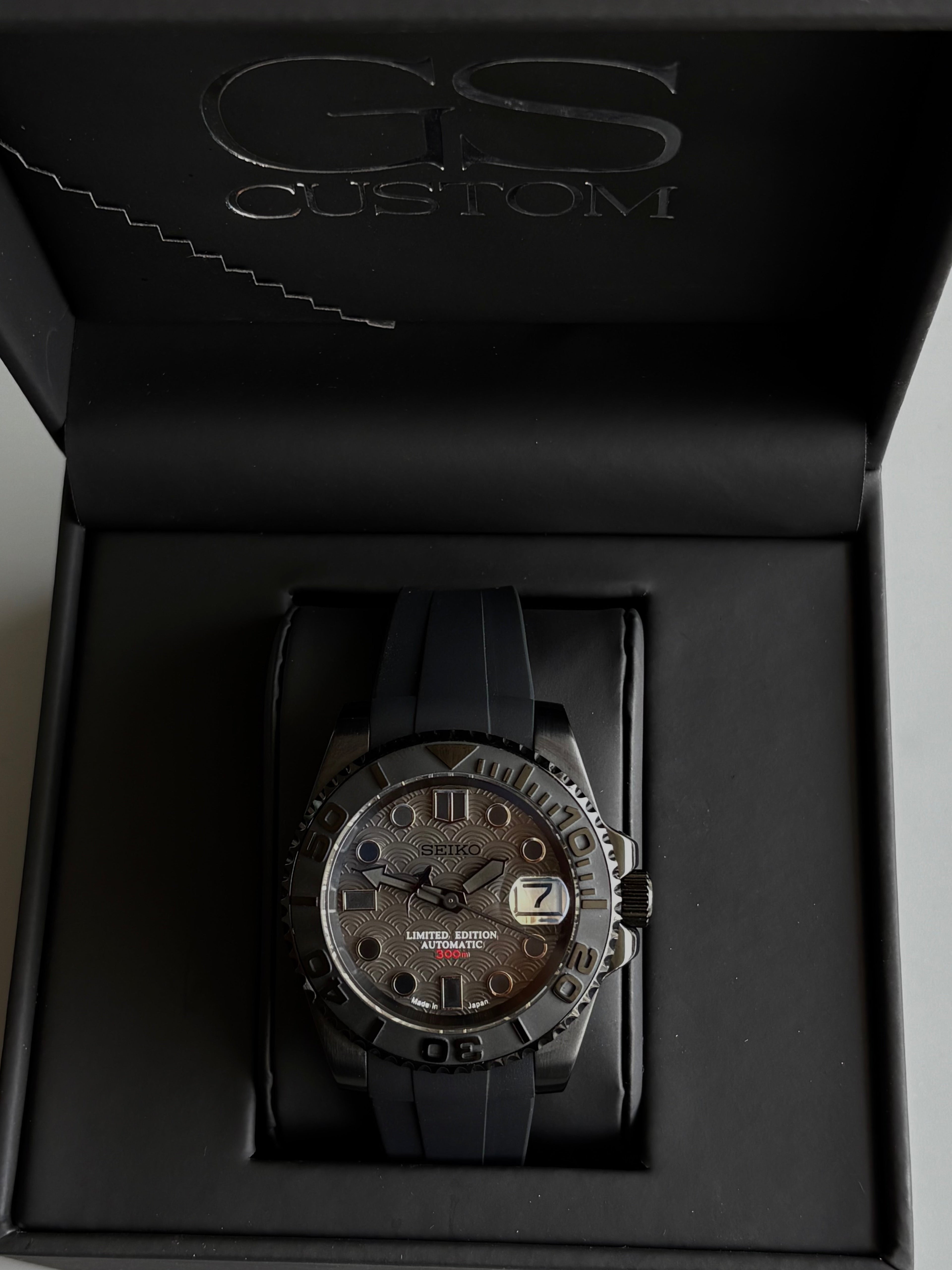 Seiko Mod Yacht-Master | Black Shark