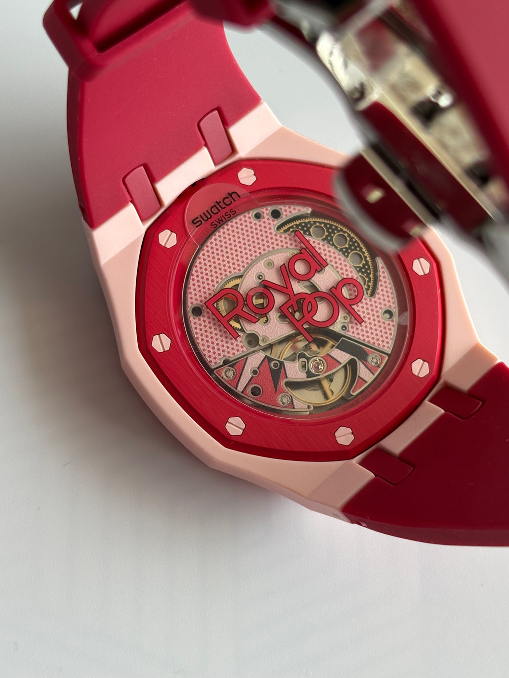 SWATCH X AP Custom : Royal Pop OTTO ROSSO