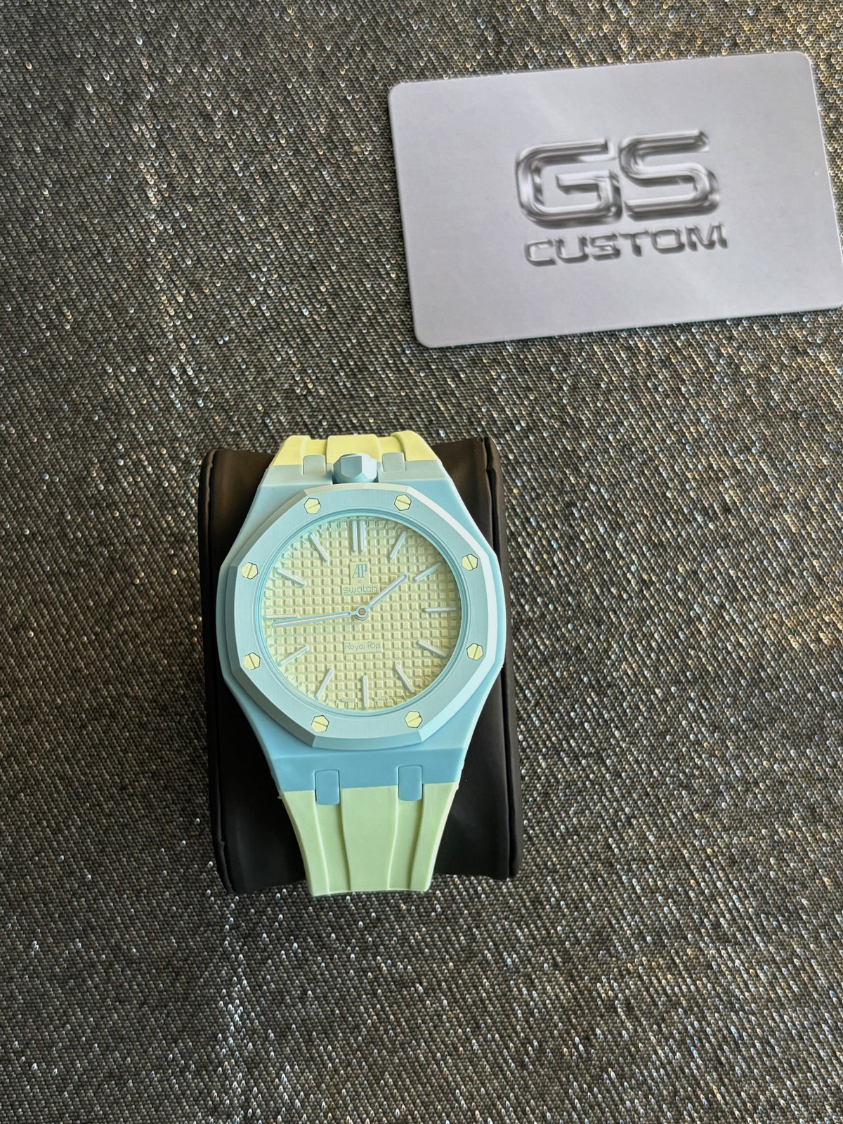 SWATCH X AP ROYAL POP CUSTOM | BLAUE ACHT